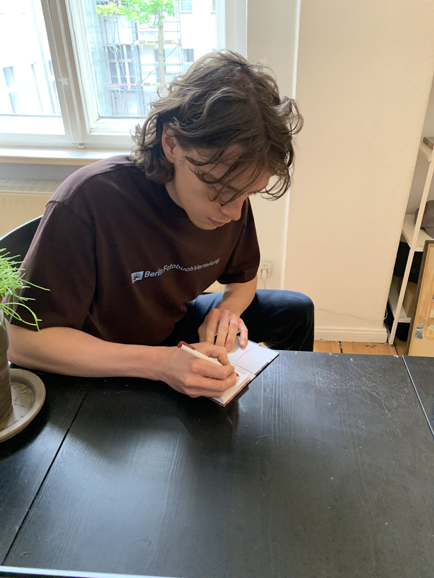 002 BFV Center Logo Tee (Brown)