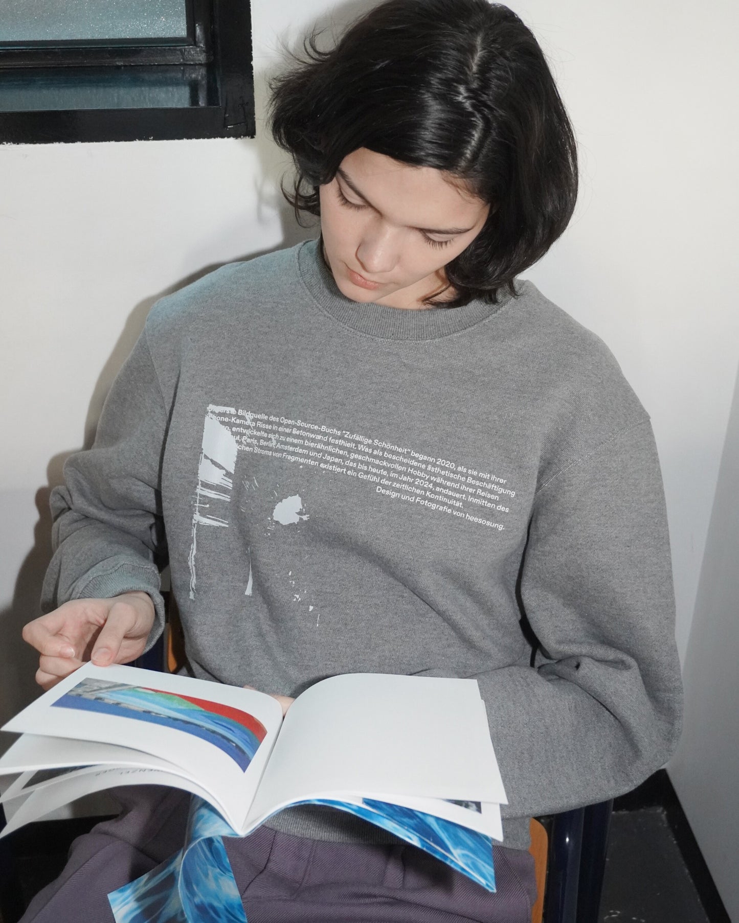 Accidental Beauty Sweatshirt (Dark gray)