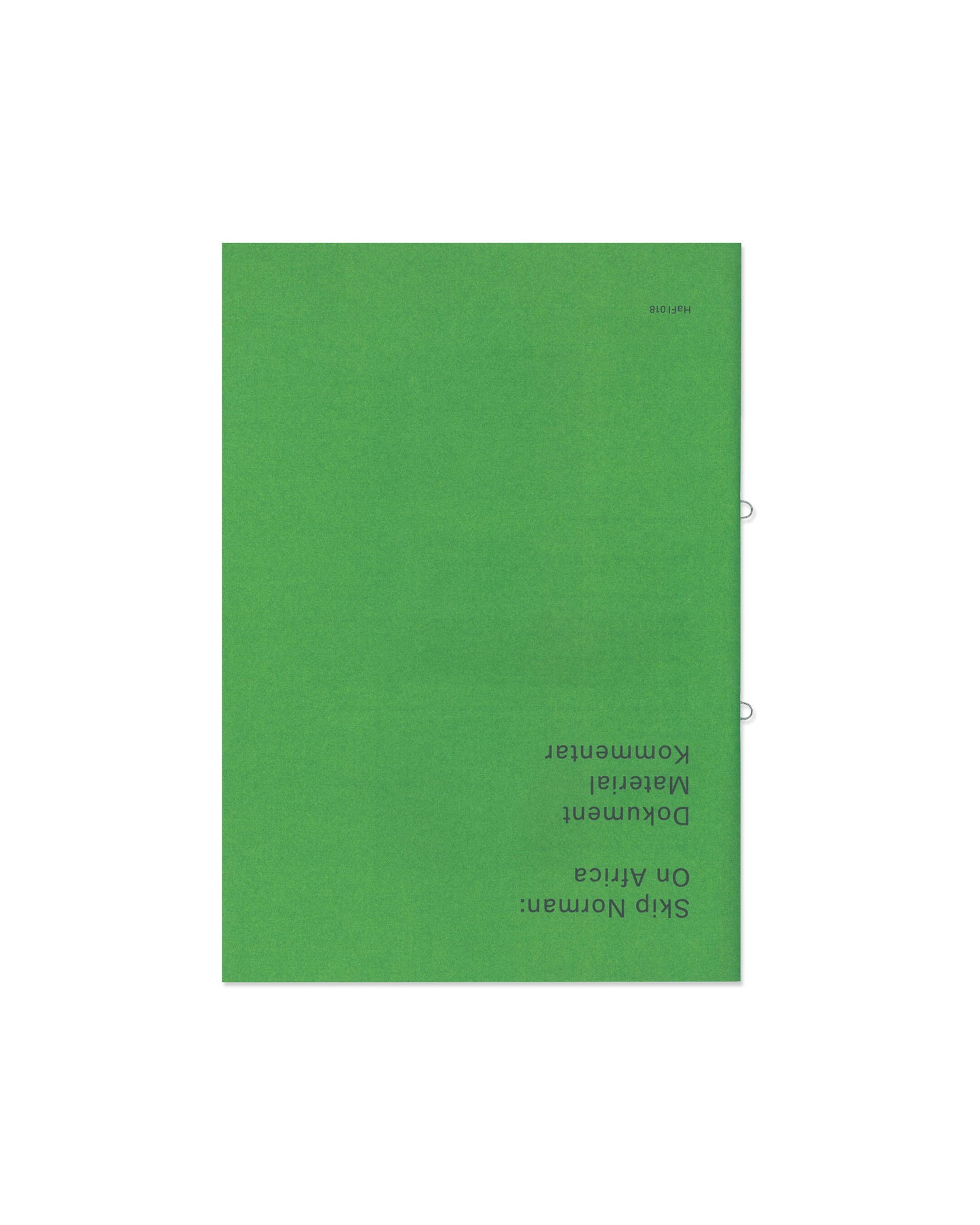 HaFI 018 - Skip Norman: On Africa