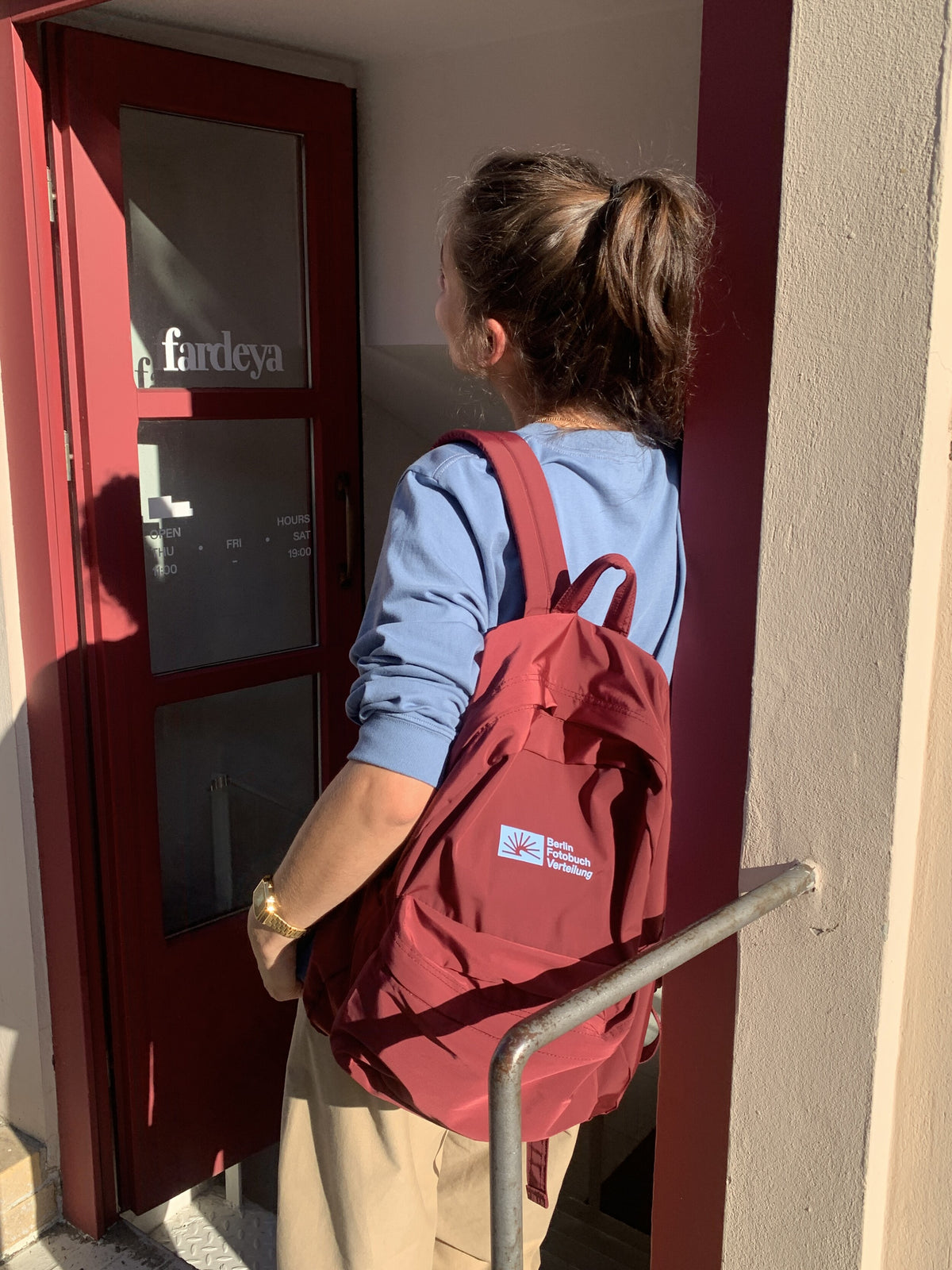 BFV 001 Backpack (Burgundy)