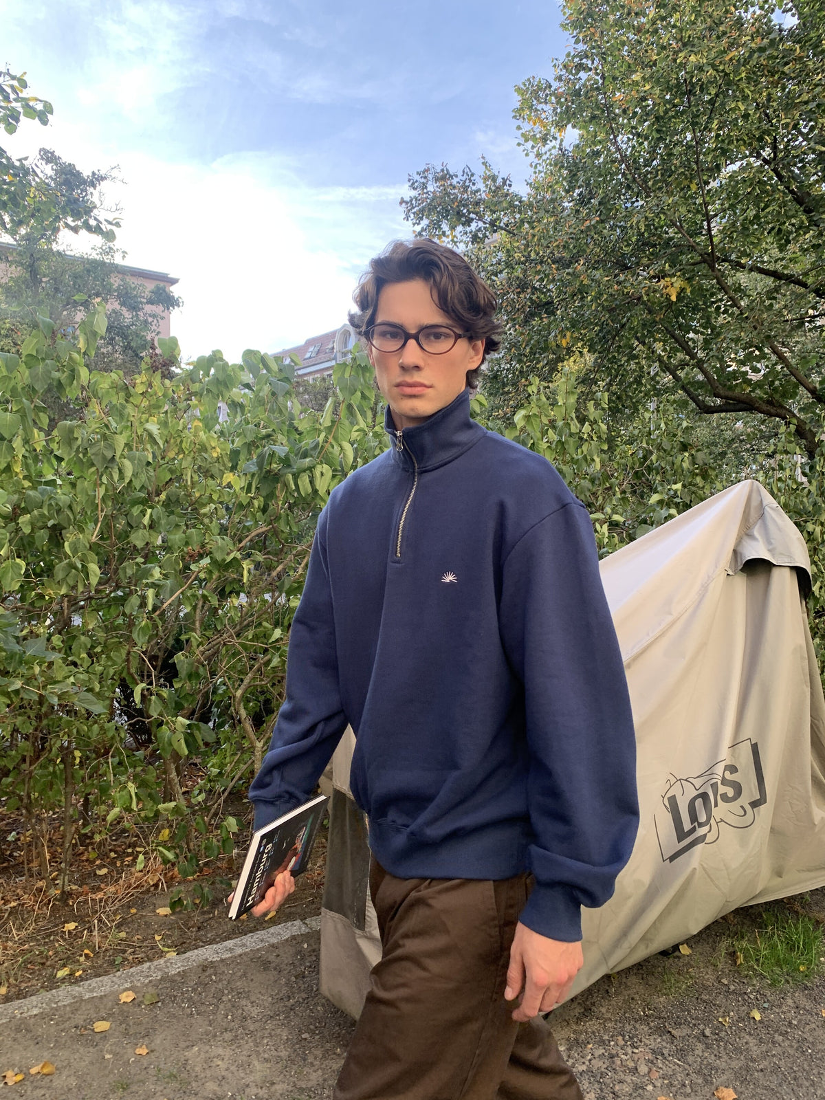 BFV Quarter Zip (Navy)