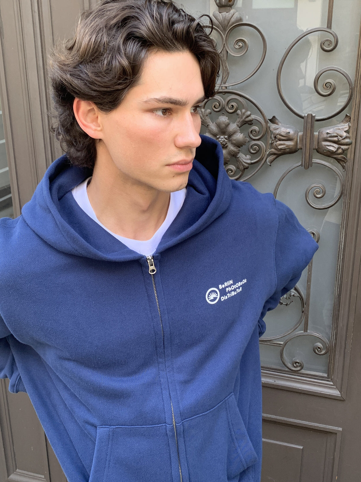 Mitarbeiter 003 Zip Hoodie (Navy)