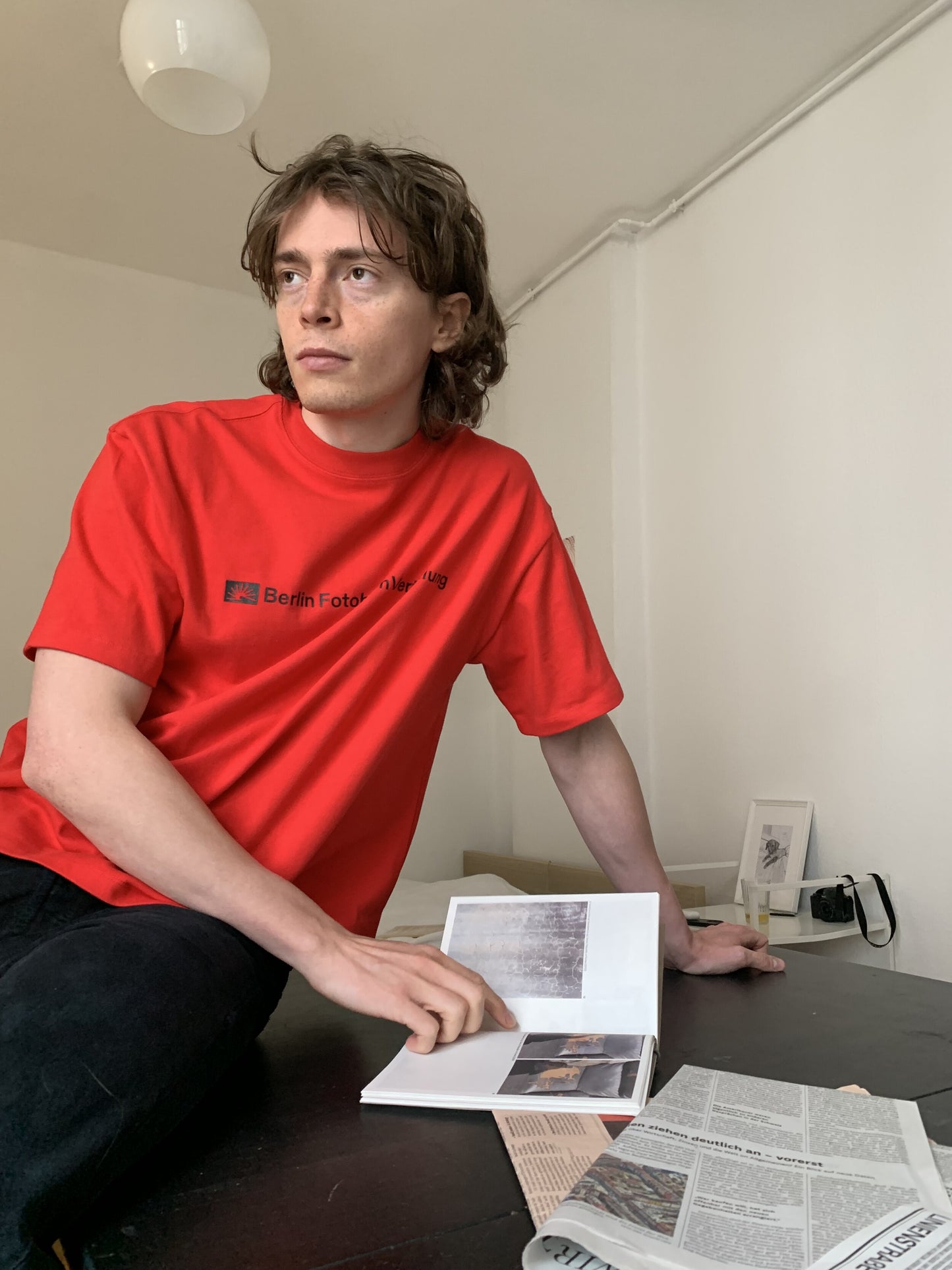 002 BFV Center Logo Tee (Red)