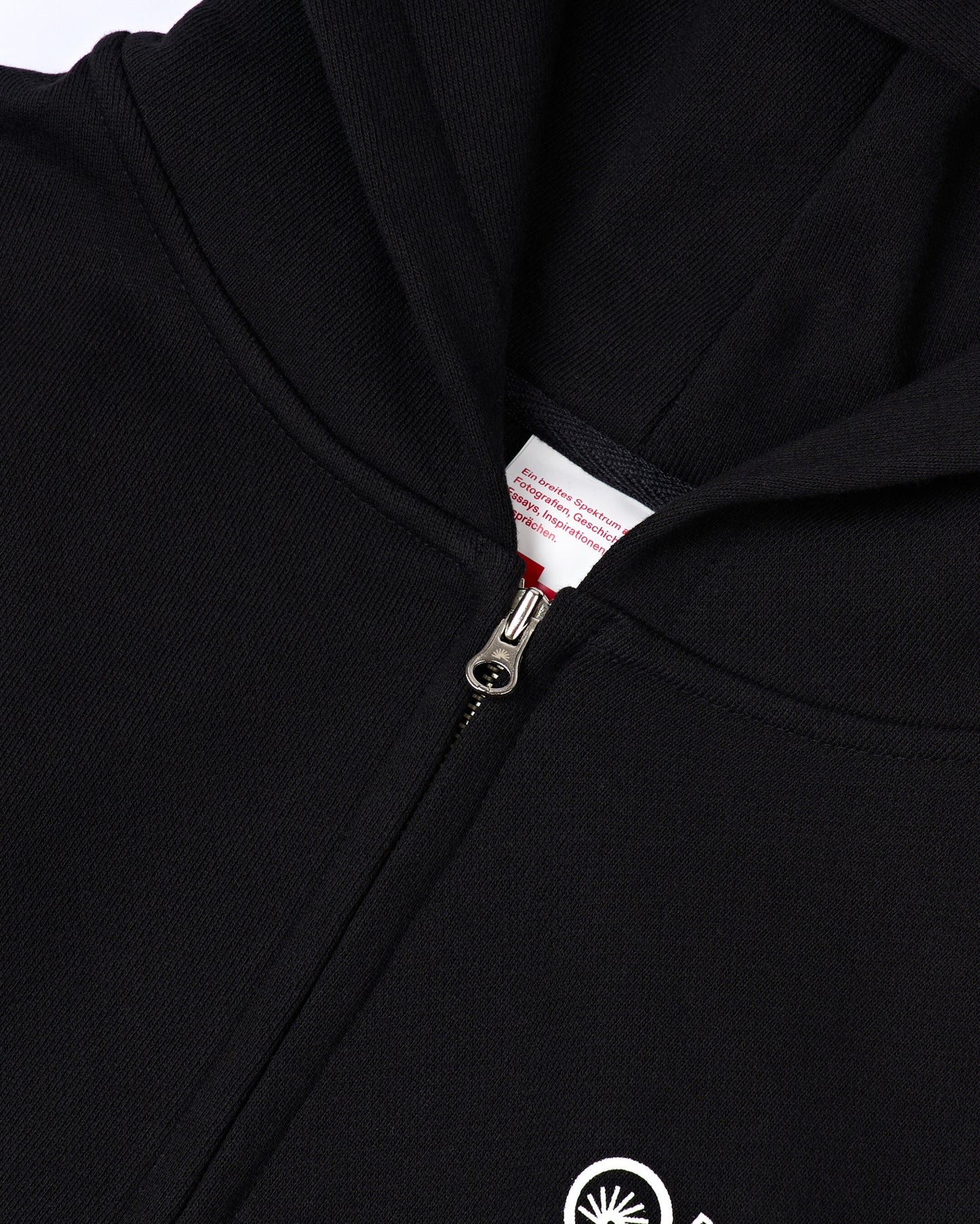 Mitarbeiter 003 Zip Hoodie (Black)
