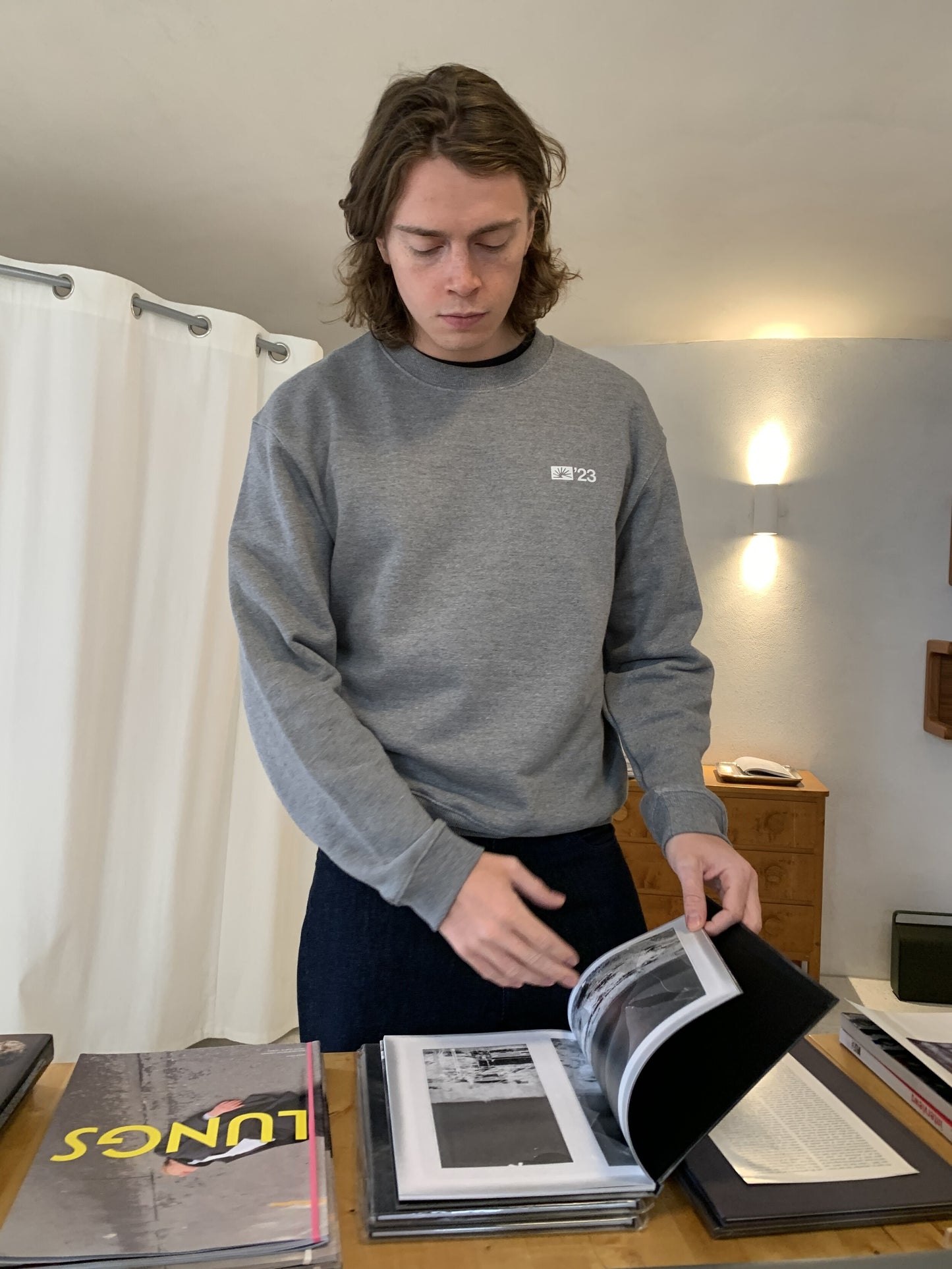 002 Overview Sweatshirt (Dark Gray)