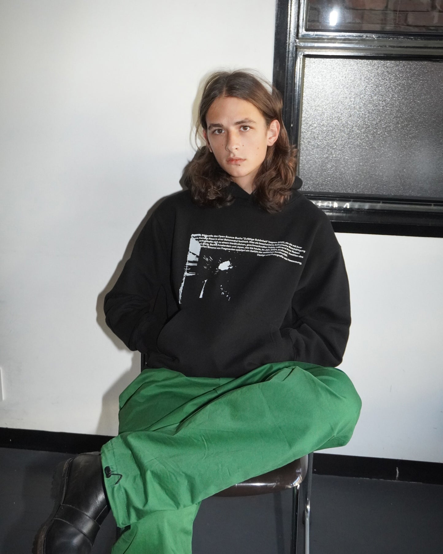 Accidental Beauty Hoodie (Black)