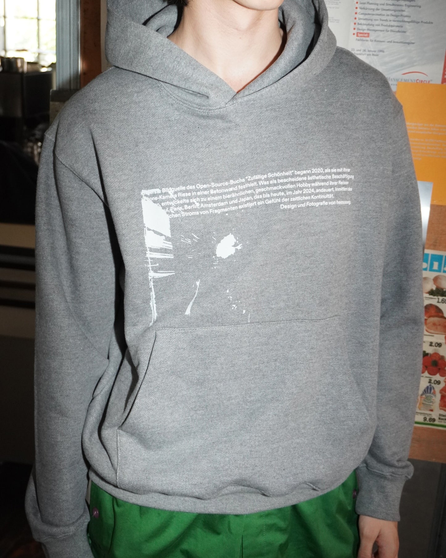 Accidental Beauty Hoodie (Dark gray)