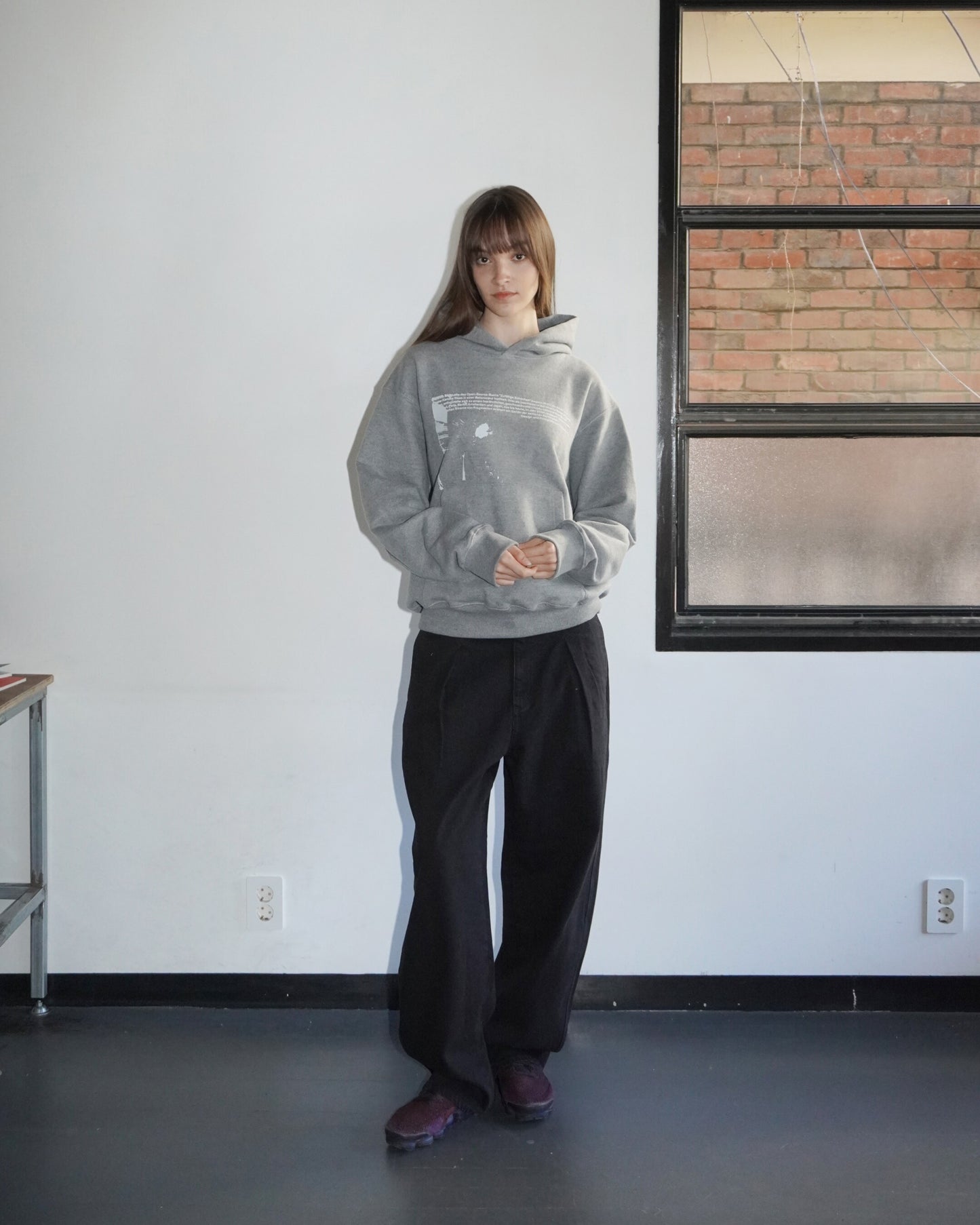 Accidental Beauty Hoodie (Dark gray)