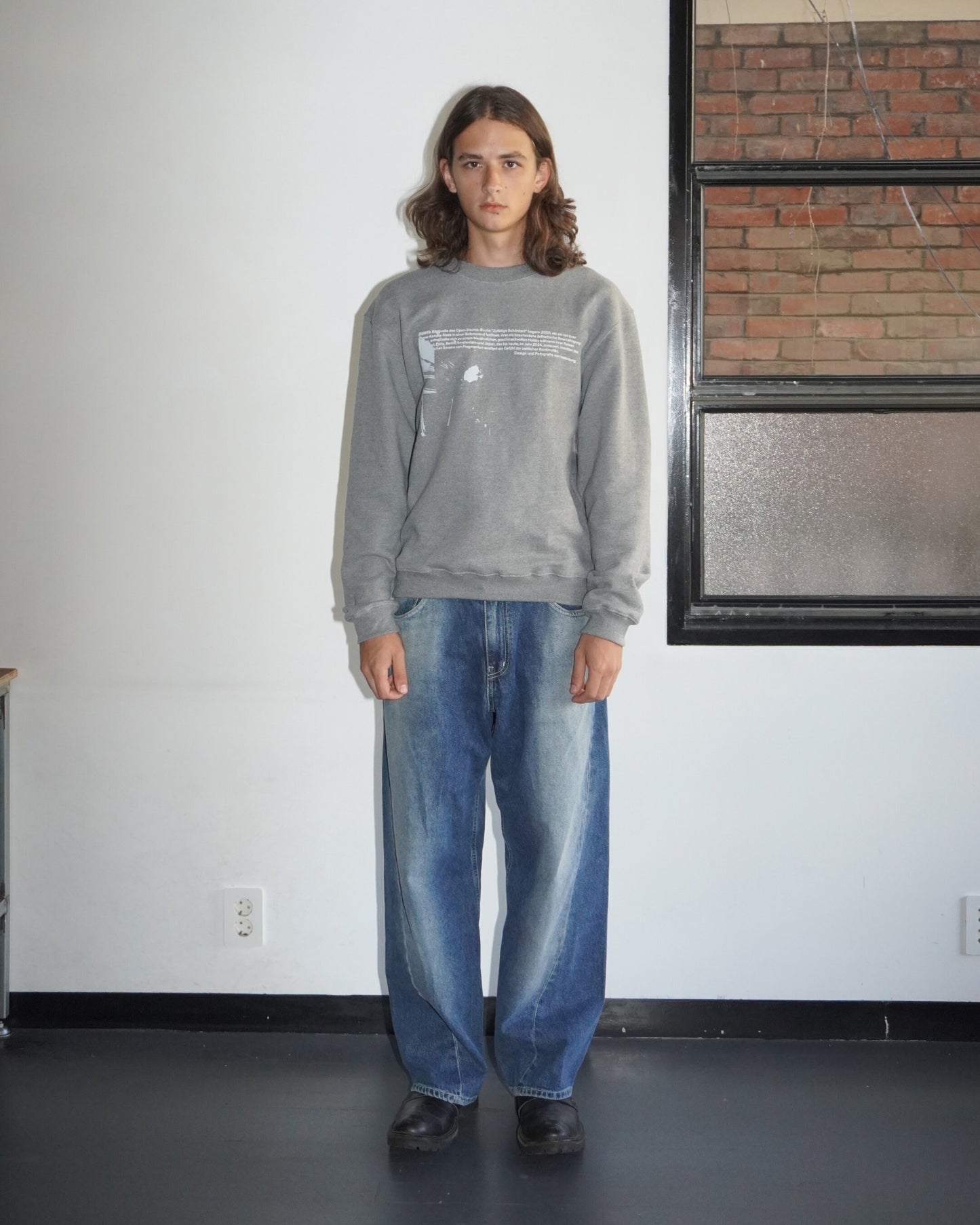 Accidental Beauty Sweatshirt (Dark gray)