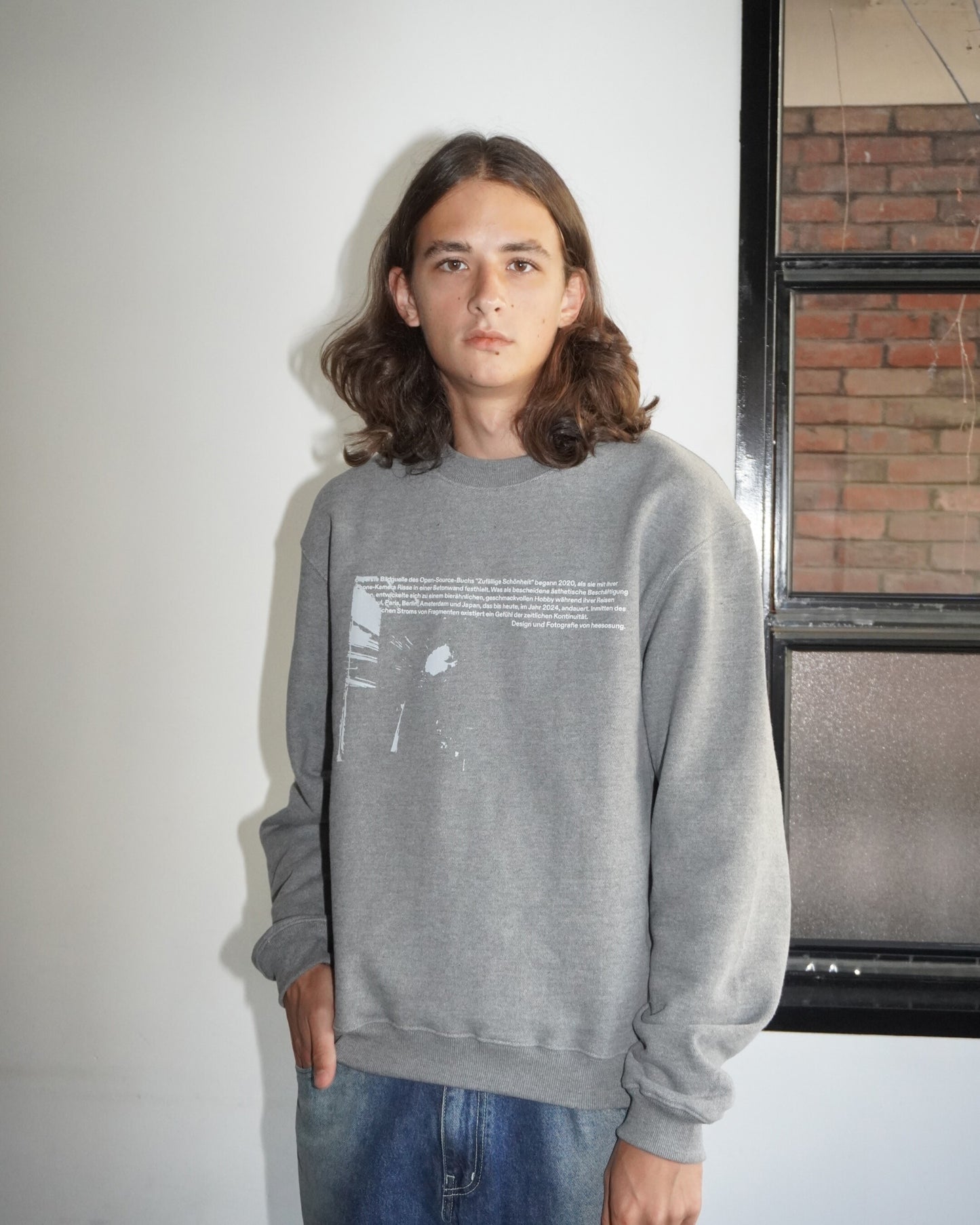Accidental Beauty Sweatshirt (Dark gray)