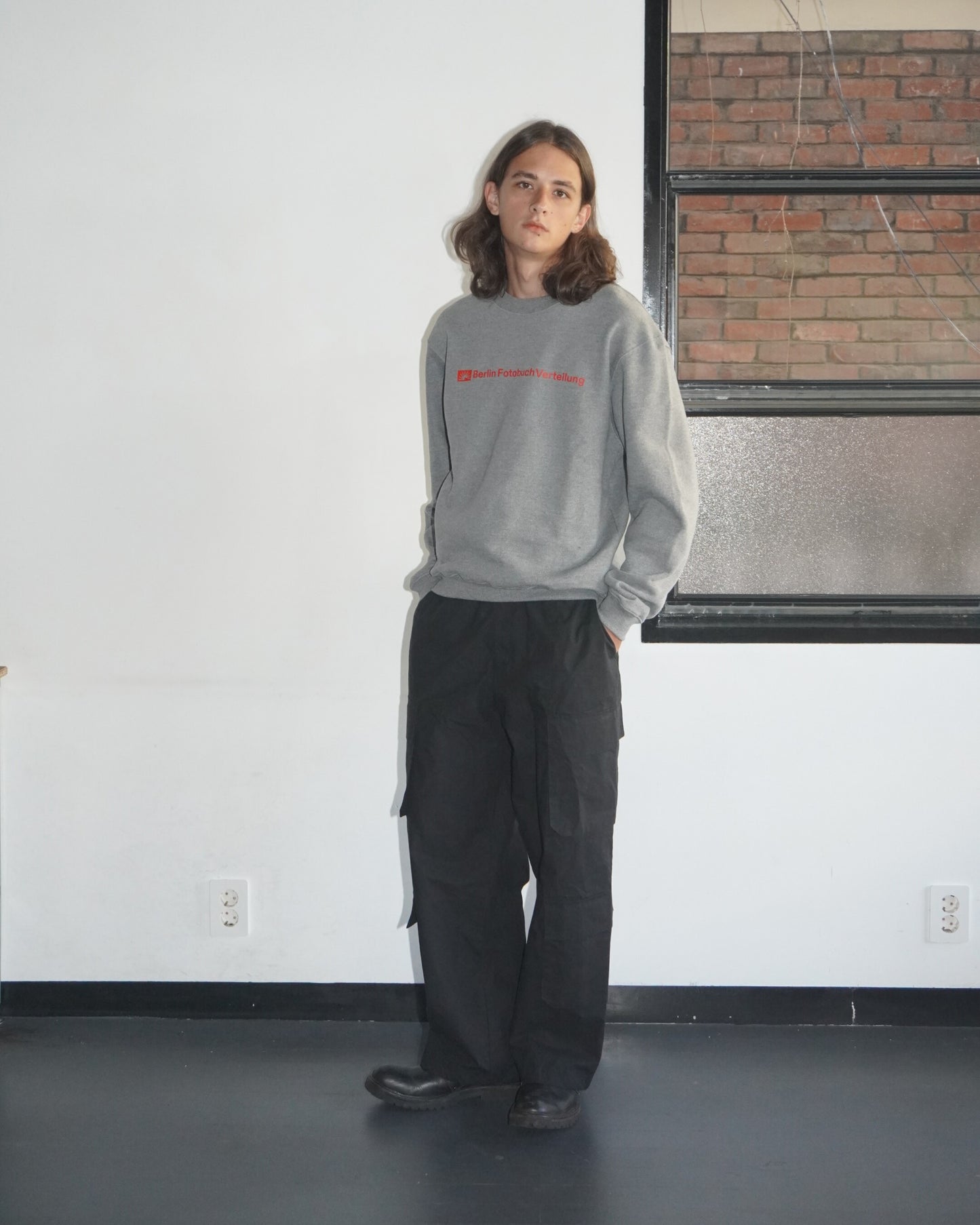 BFV Center Logo Sweatshirt (Dark gray)