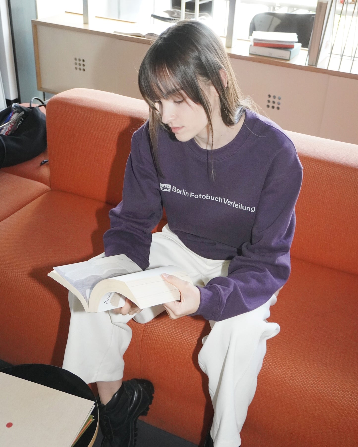 BFV Center Logo Sweatshirt (Purple)