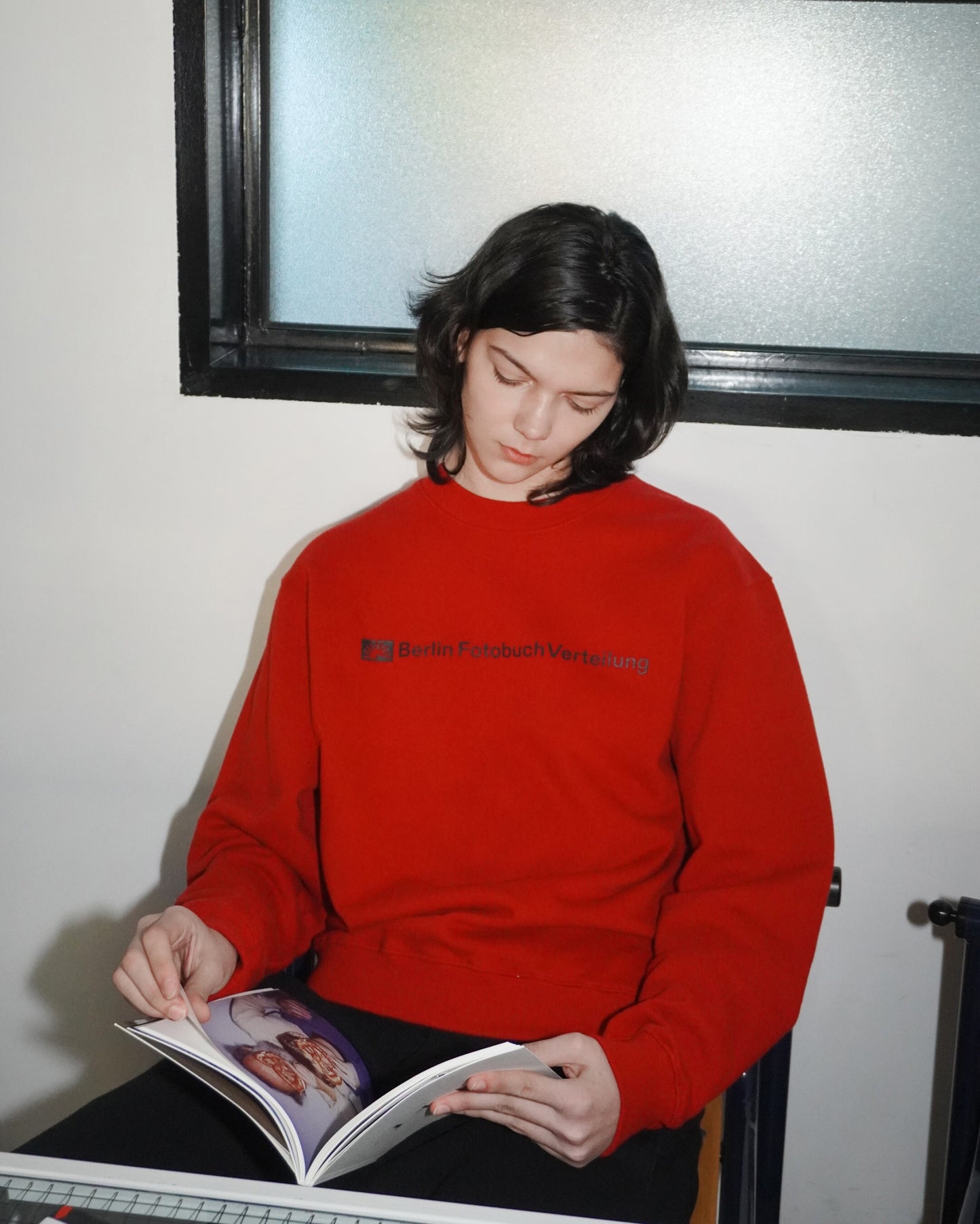 BFV Center Logo Sweatshirt (Red)