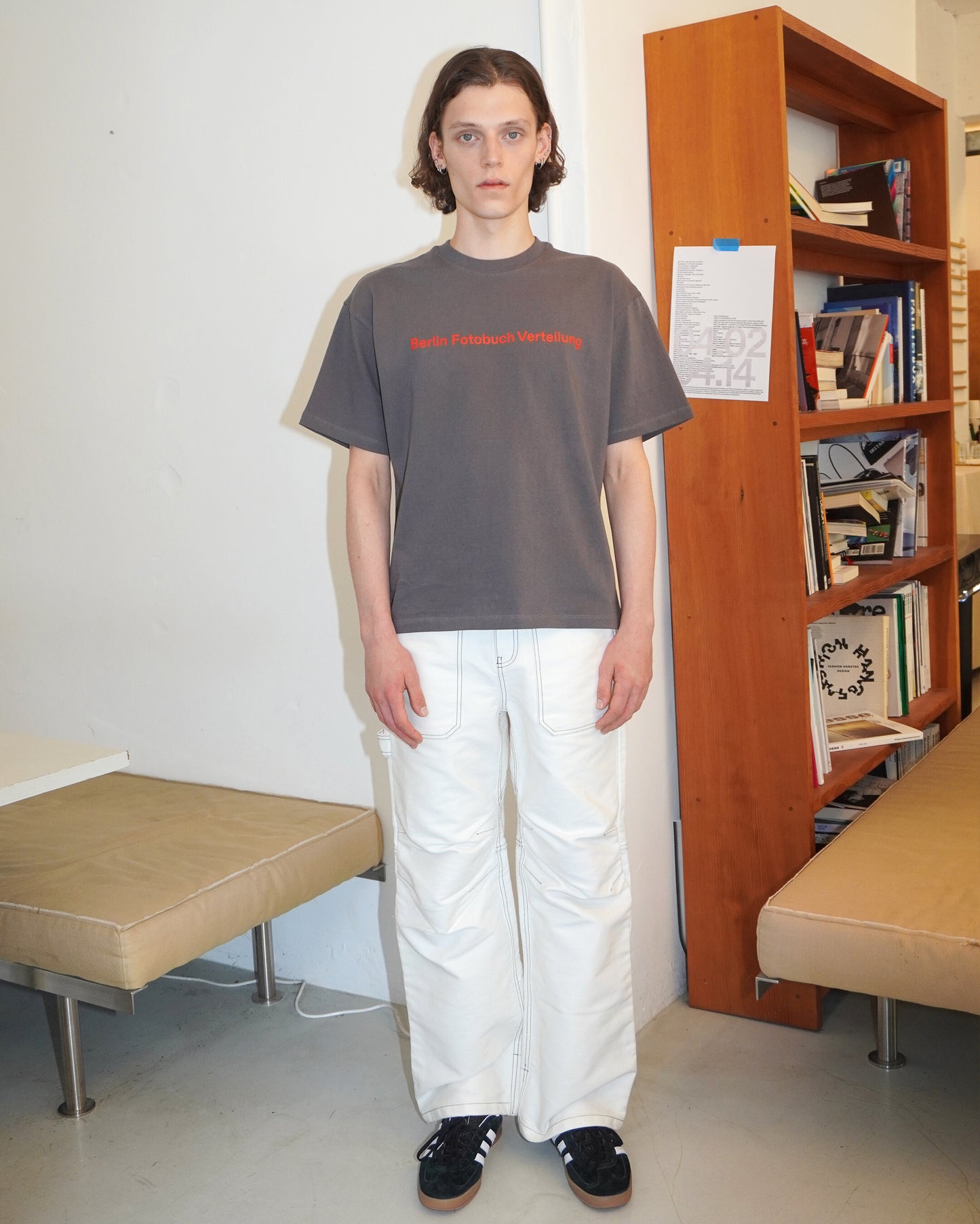 BFV Center Logo Tee (Charcoal gray)