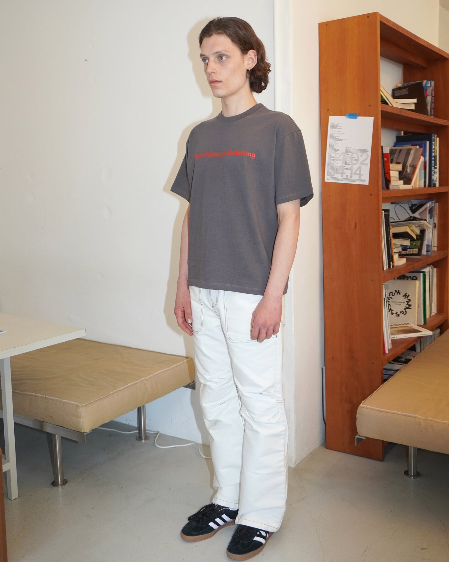 BFV Center Logo Tee (Charcoal gray)