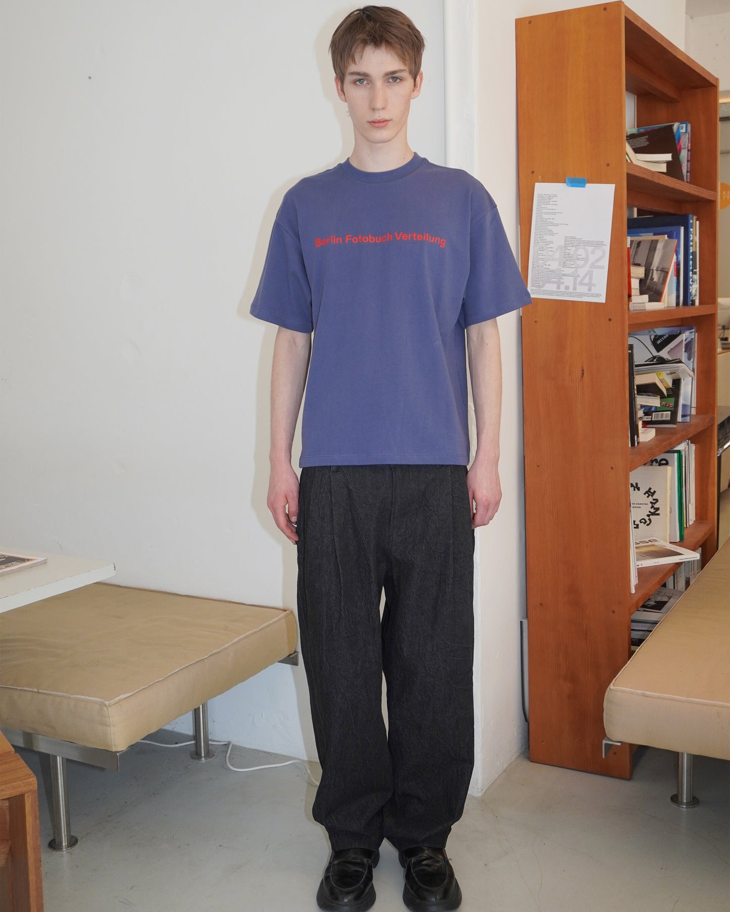 BFV Center Logo Tee (Slate blue)