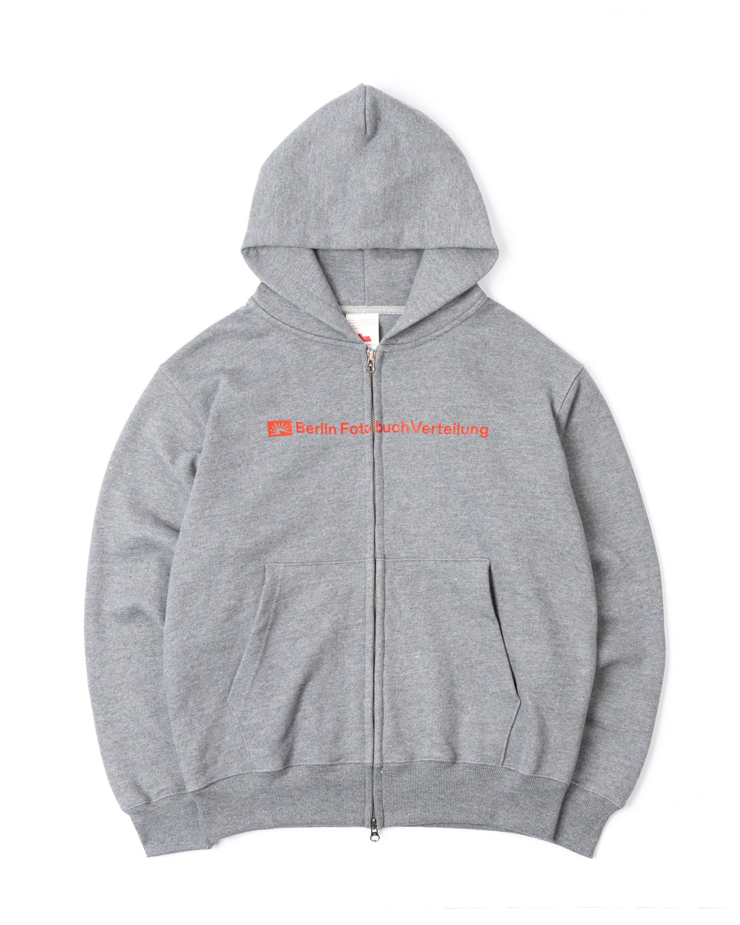 BFV Center Logo Zip Hoodie (Dark gray)