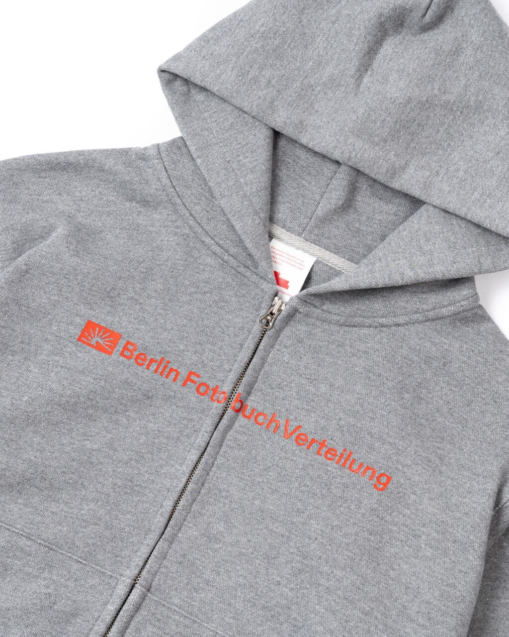 BFV Center Logo Zip Hoodie (Dark gray)