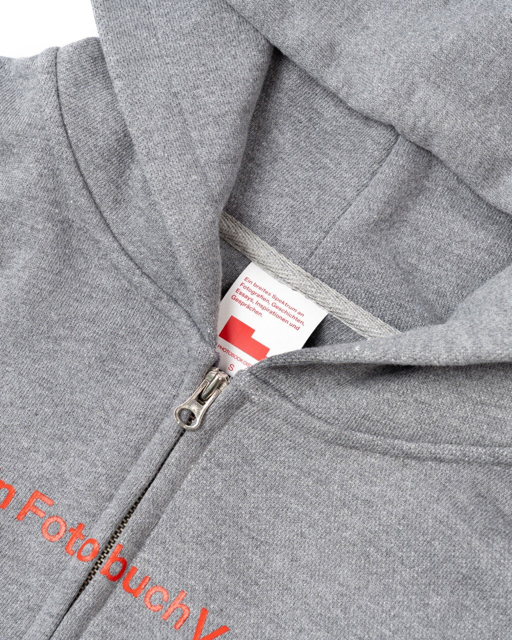 BFV Center Logo Zip Hoodie (Dark gray)