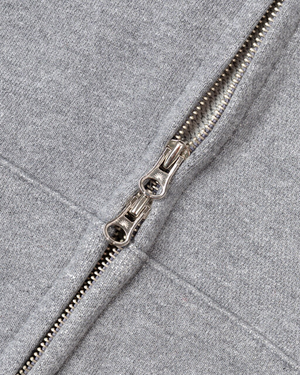 BFV Center Logo Zip Hoodie (Dark gray)