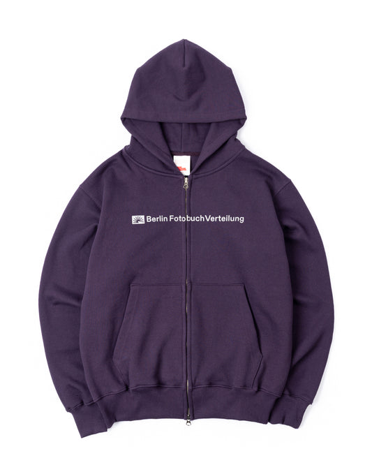 BFV Center Logo Zip Hoodie (Purple)