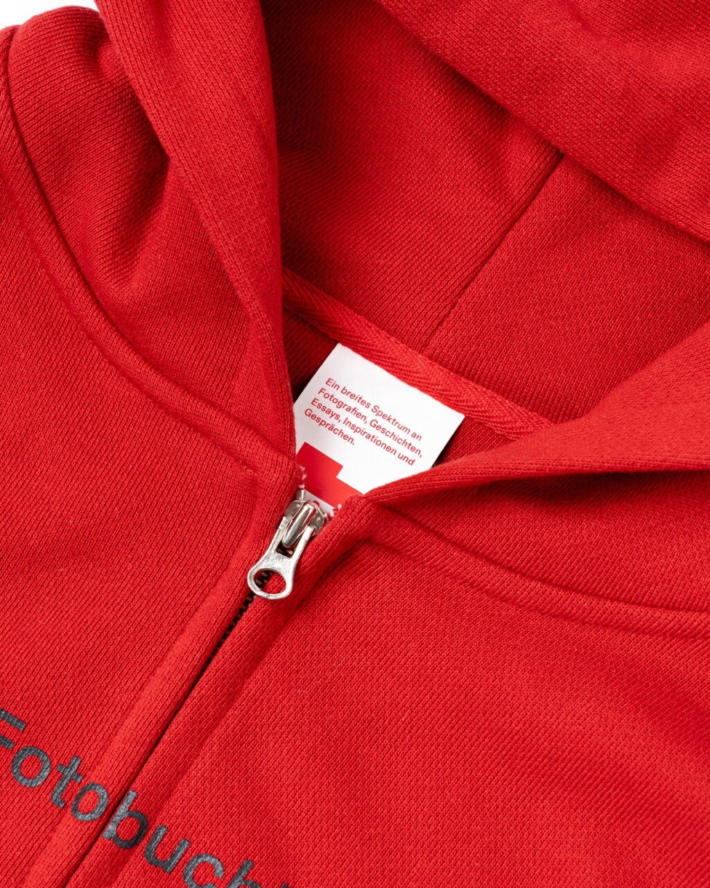 BFV Center Logo Zip Hoodie (Red)