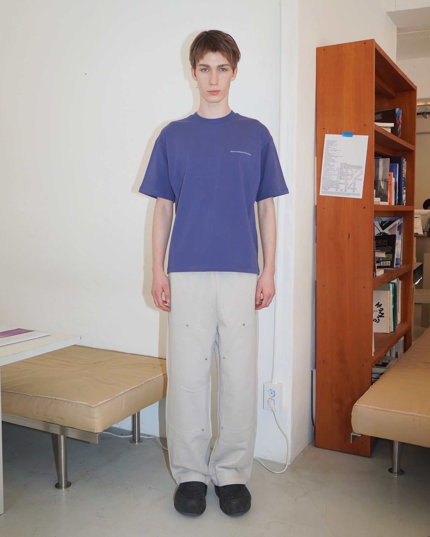 BFV Small Logo Tee (Slate blue)