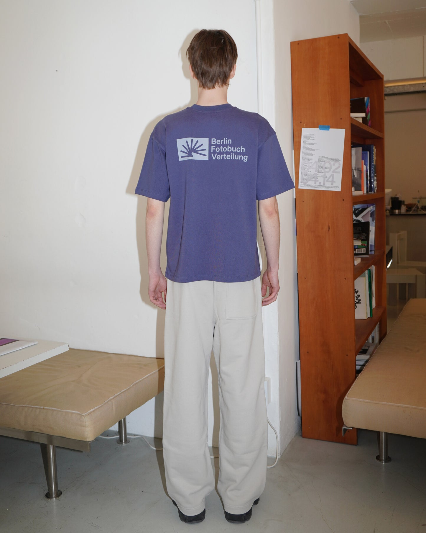 BFV Small Logo Tee (Slate blue)