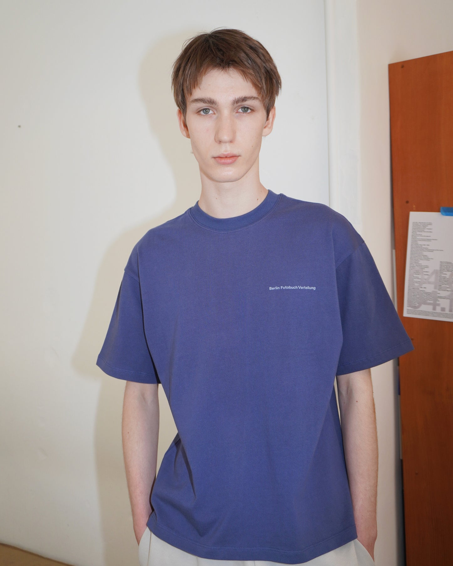 BFV Small Logo Tee (Slate blue)