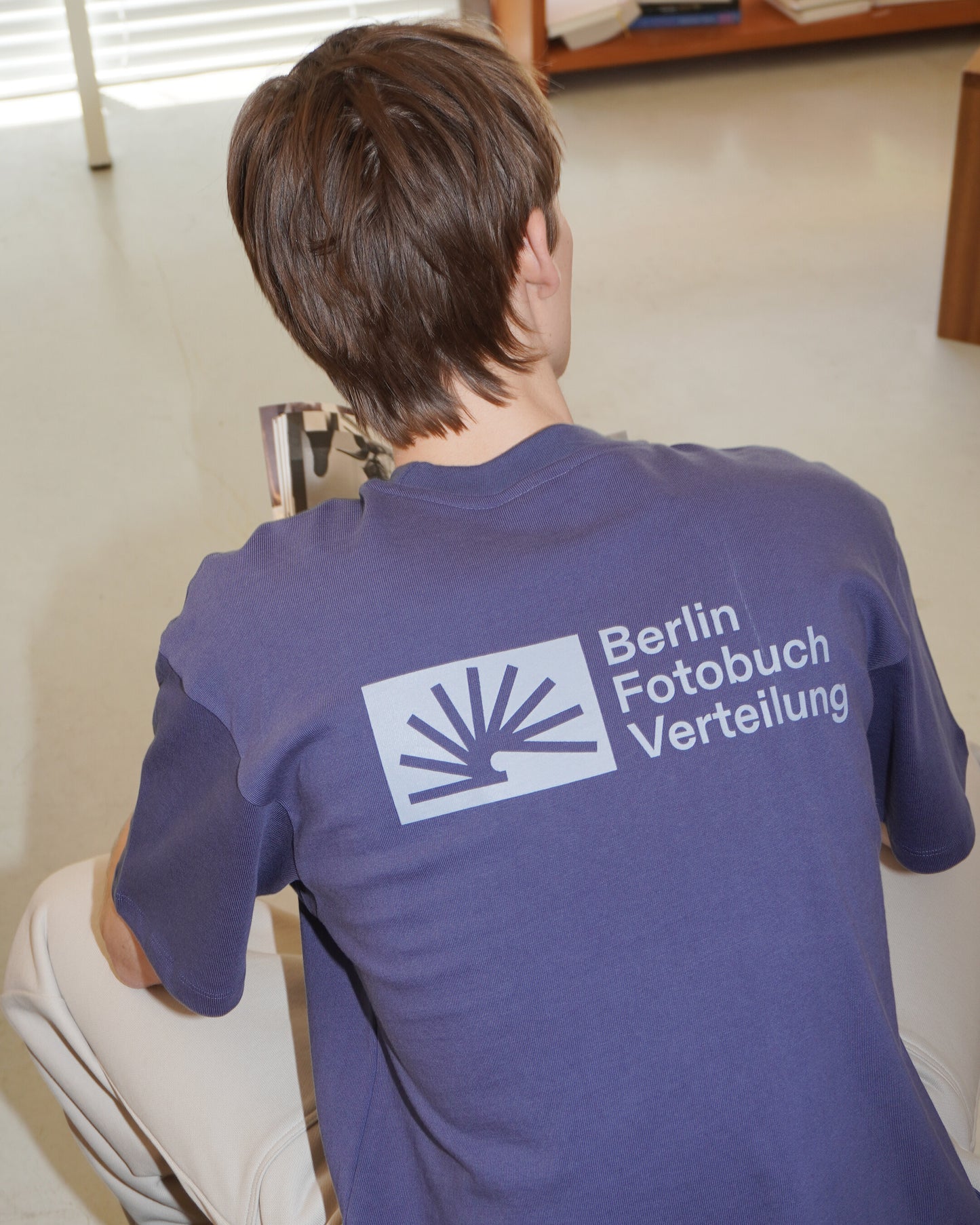 BFV Small Logo Tee (Slate blue)