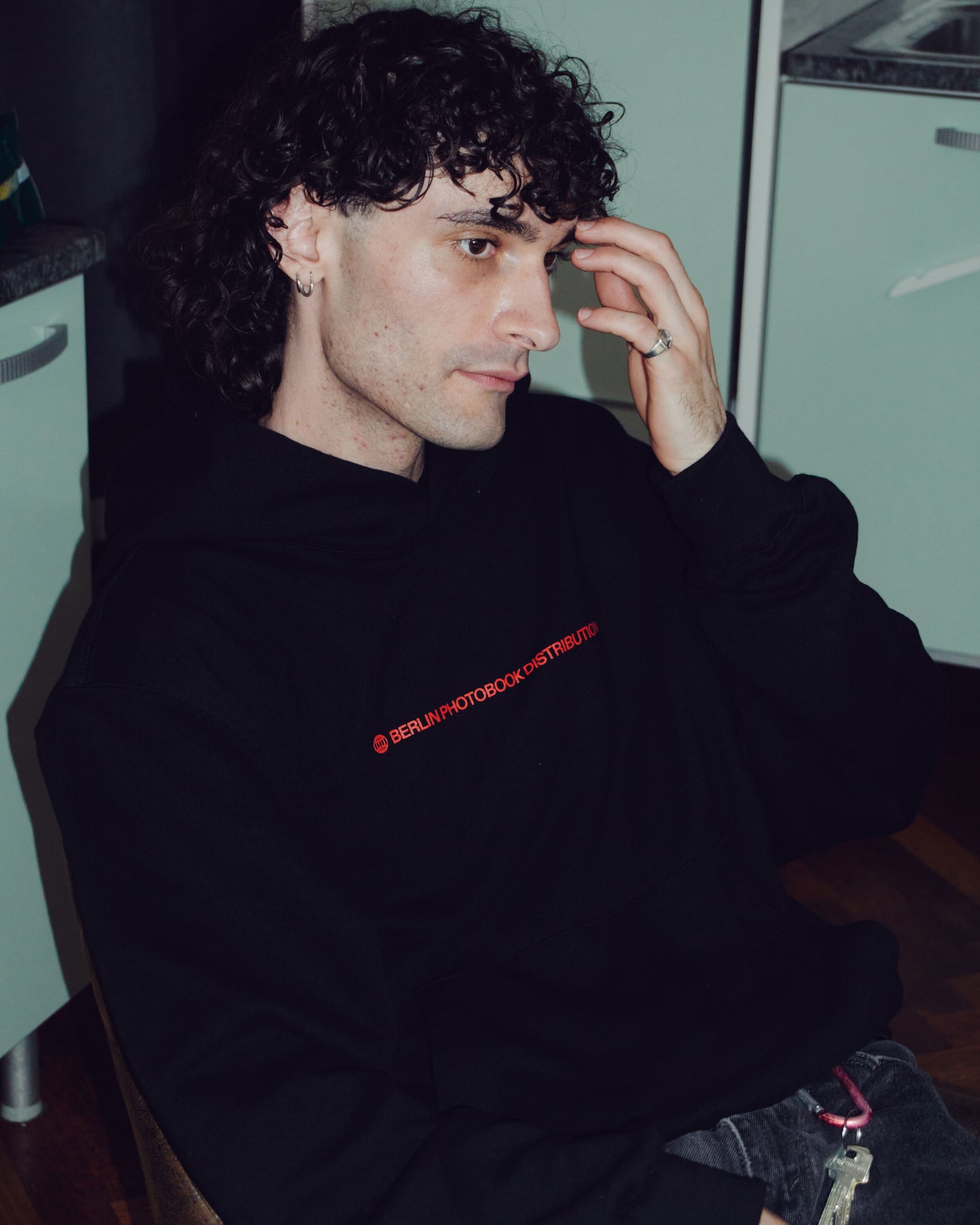 BPD Center Logo Hoodie (Black)