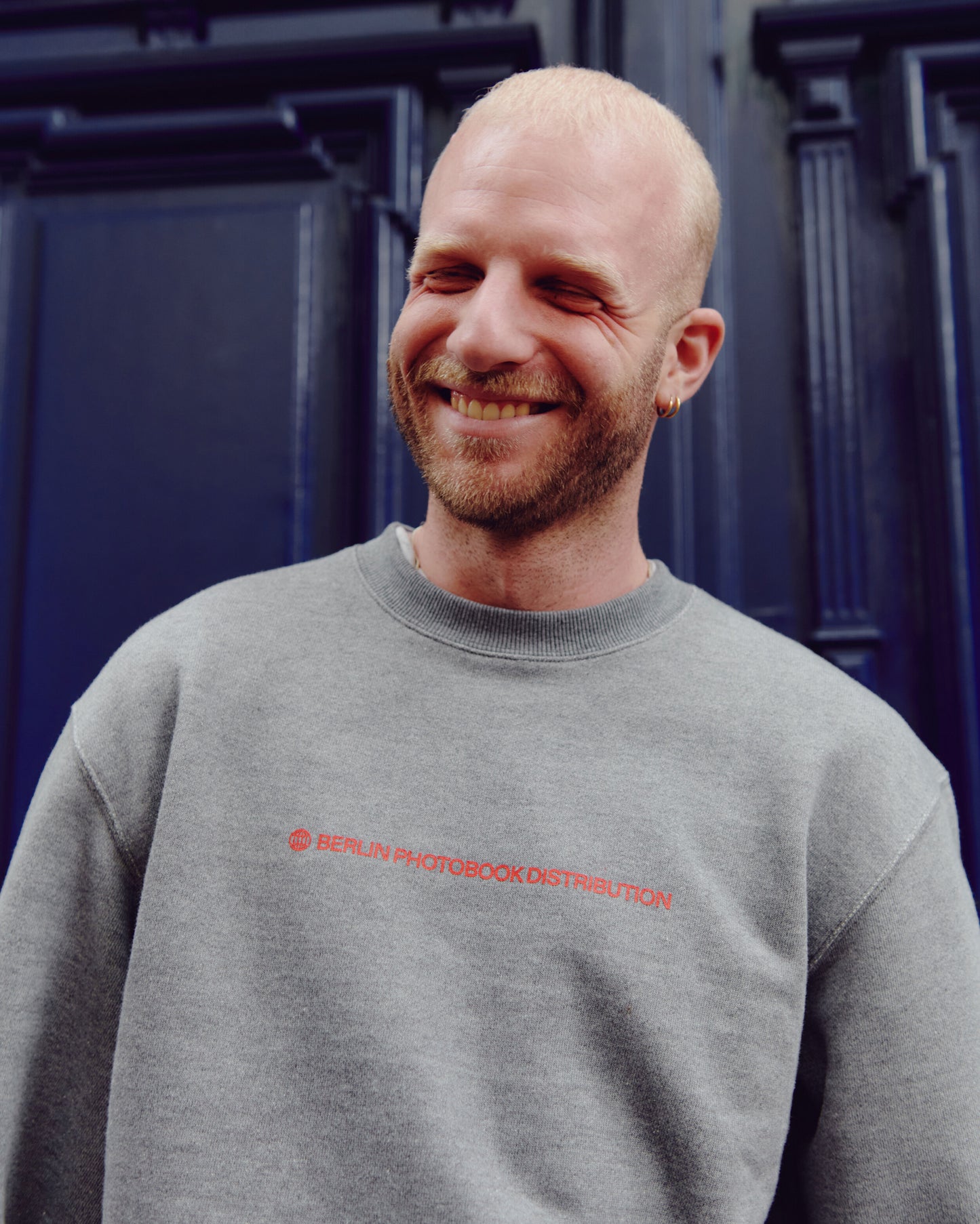 BPD Center Logo Sweatshirt (Dark gray)