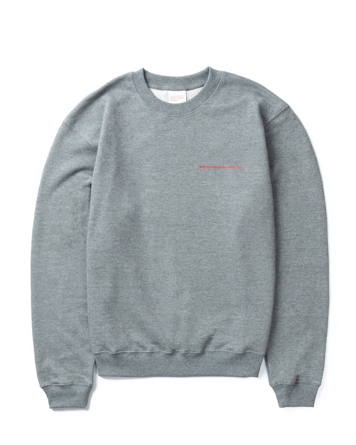 BPD Small Logo Sweatshirt (Dark gray)