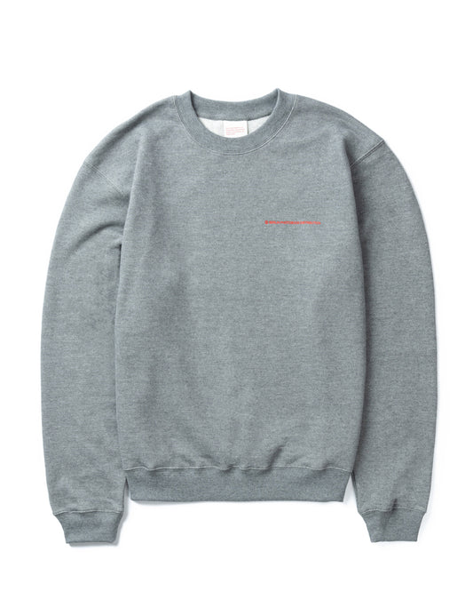 BPD Small Logo Sweatshirt (Dark gray)