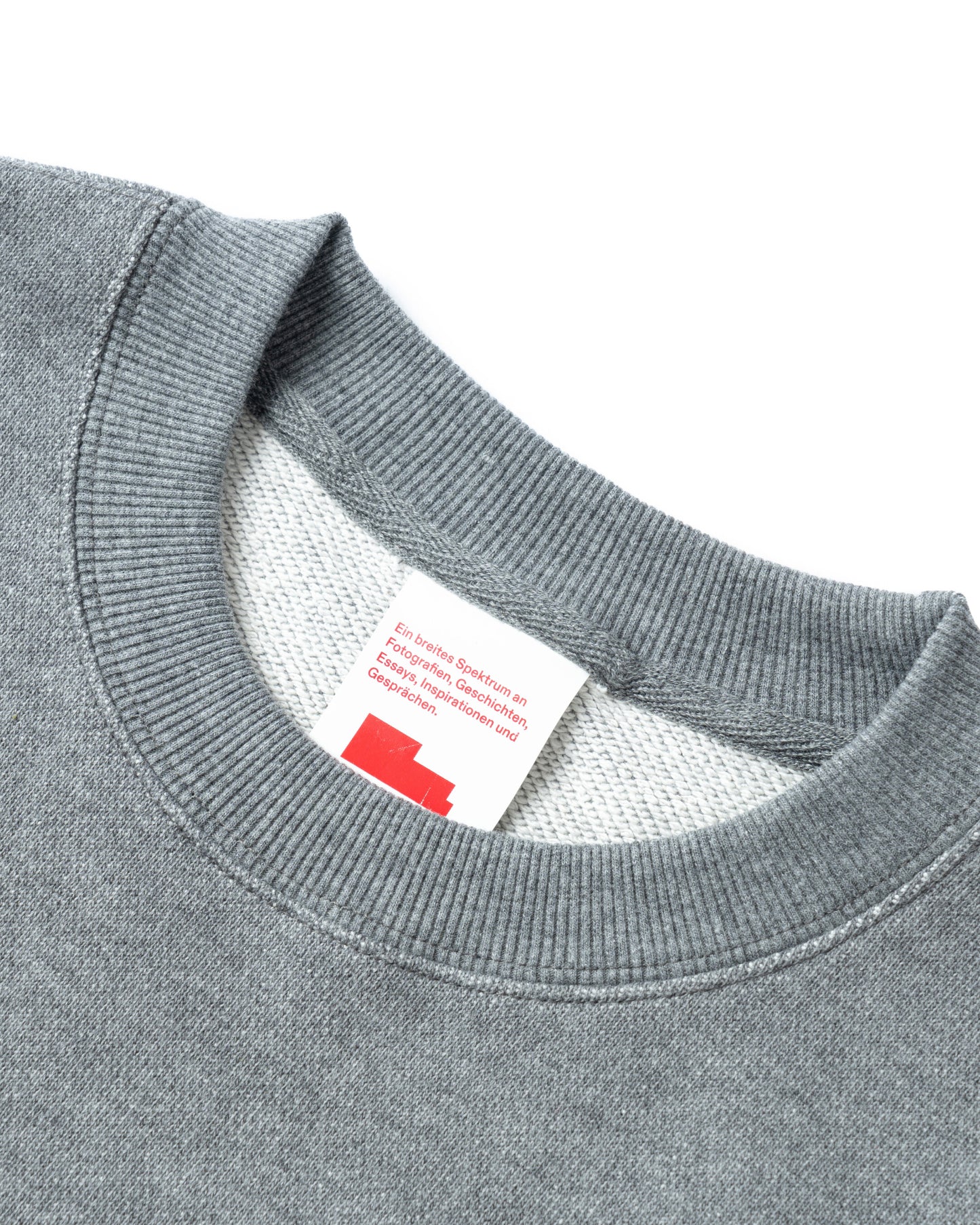 BPD Small Logo Sweatshirt (Dark gray)