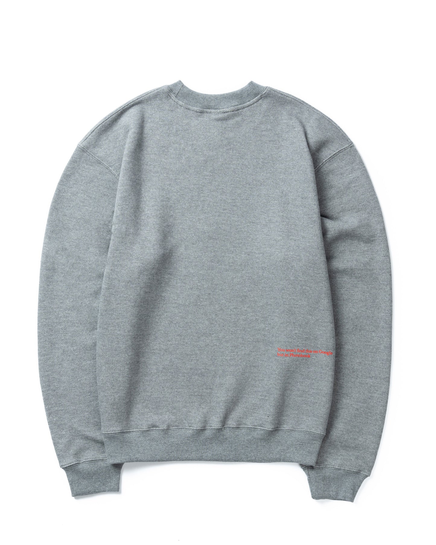 BPD Small Logo Sweatshirt (Dark gray)