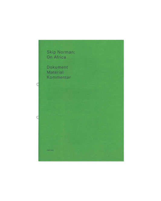 HaFI 018 - Skip Norman: On Africa