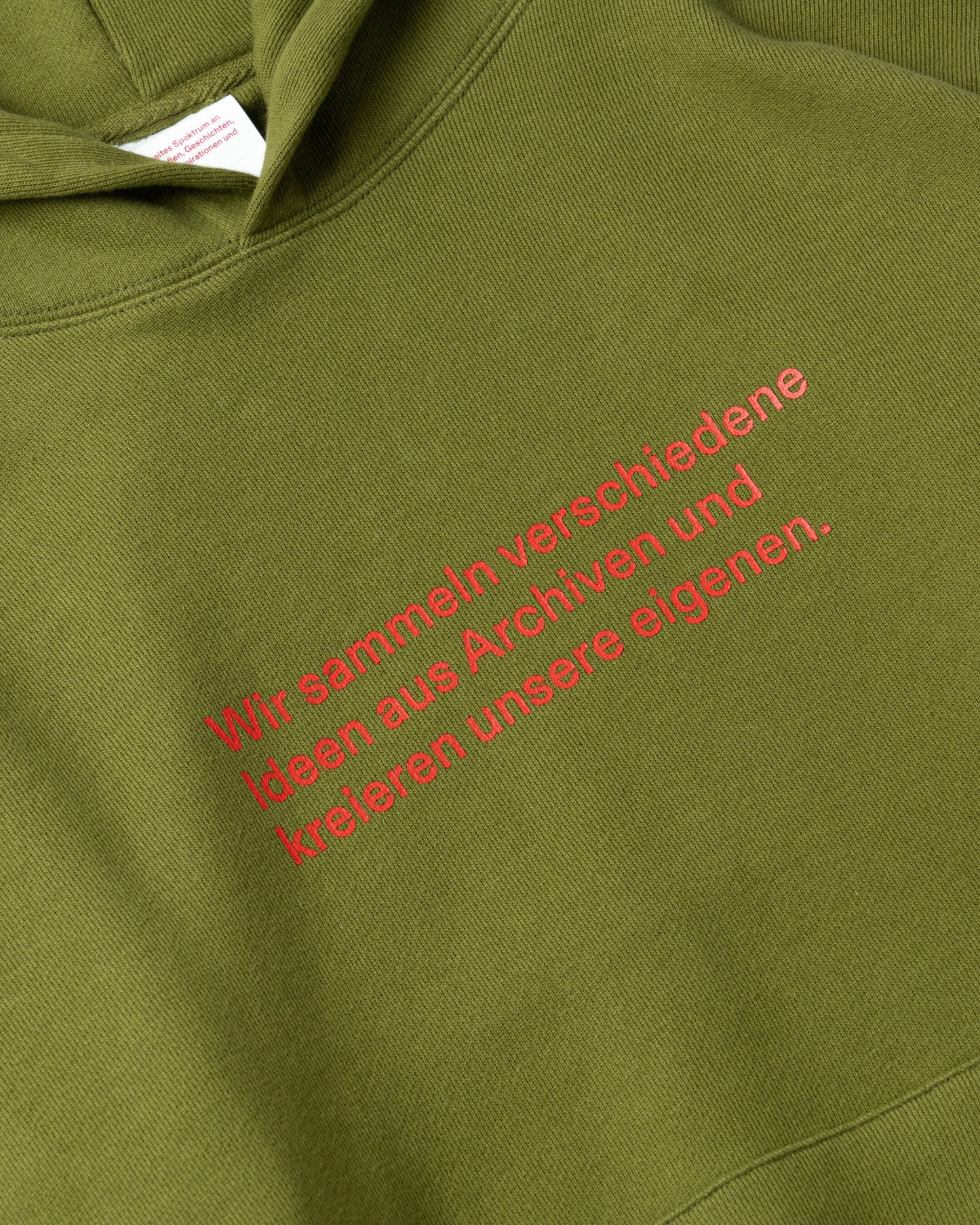 Mitarbeiter 001 Hoodie (Olive)