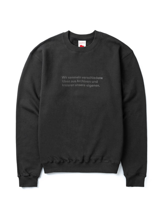Mitarbeiter 001 Sweatshirt (Charcoal)