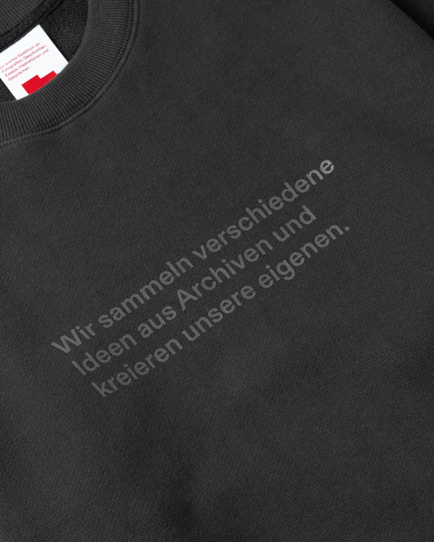 Mitarbeiter 001 Sweatshirt (Charcoal)