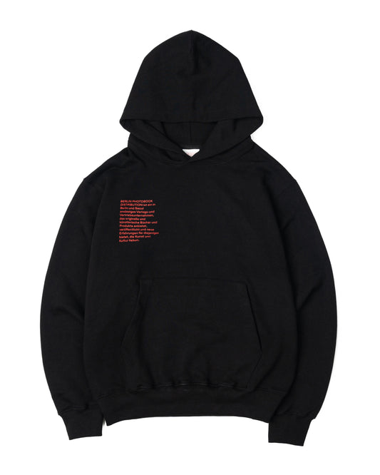 Mitarbeiter 002 Hoodie (Black)