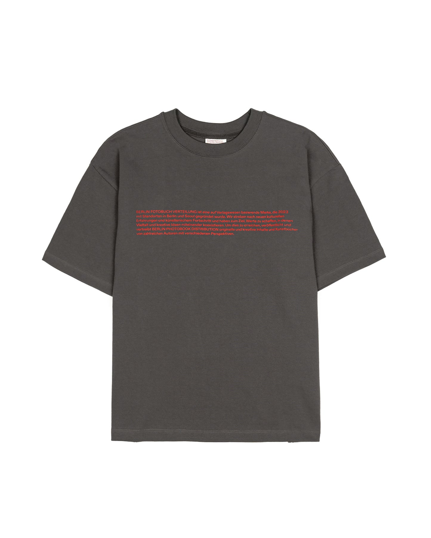 Overview Tee (Charcoal gray)
