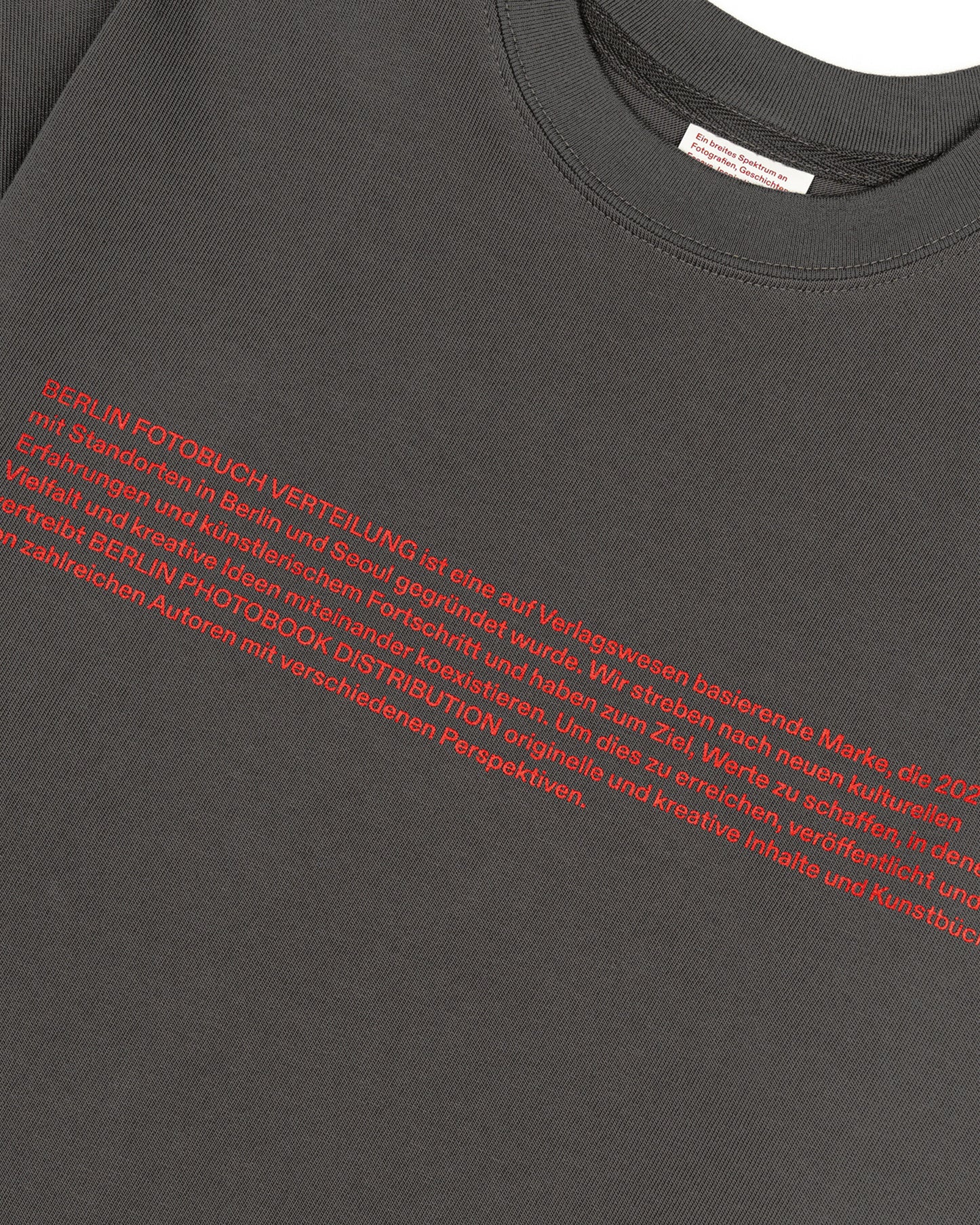 Overview Tee (Charcoal gray)