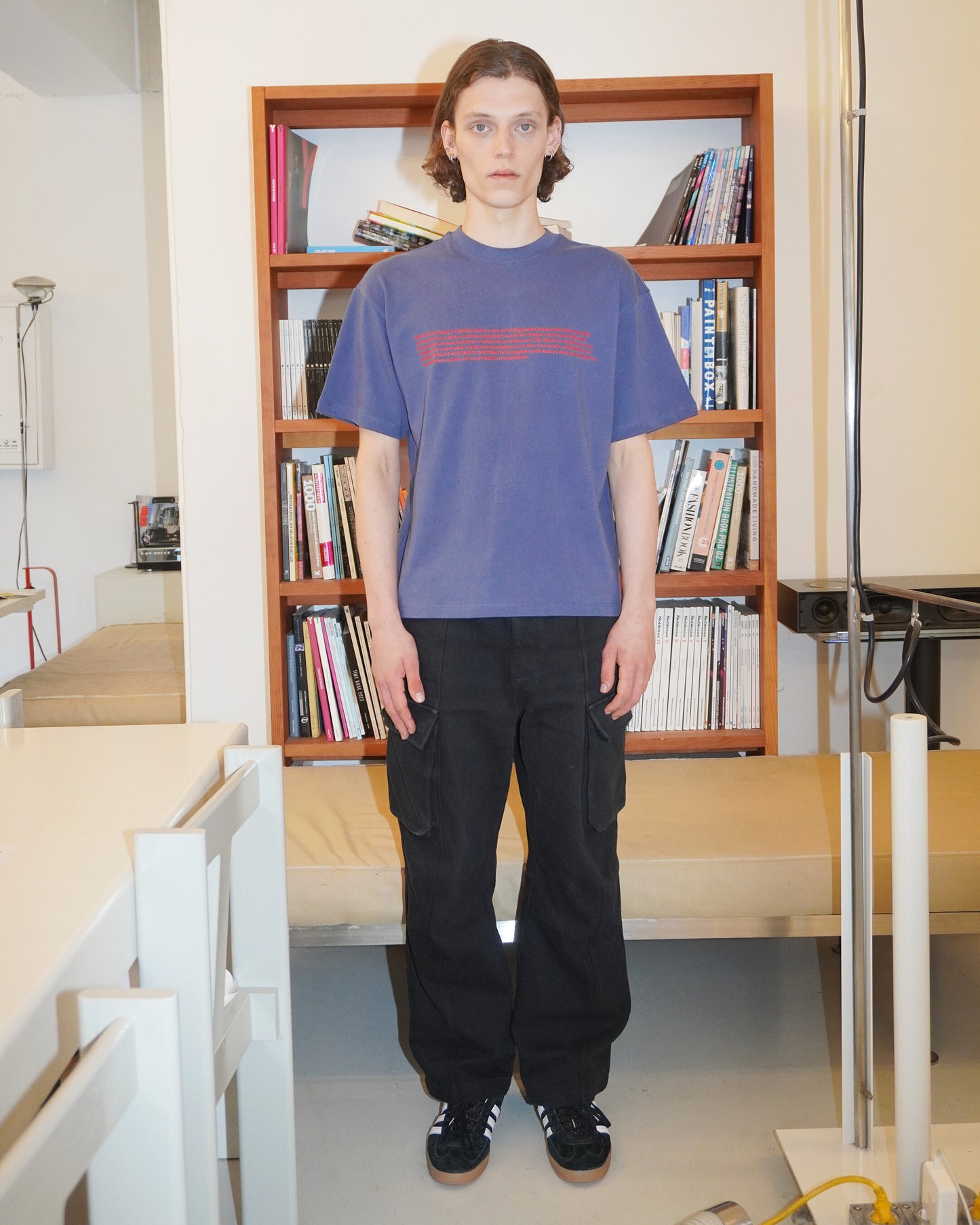 Overview Tee (Slate blue)