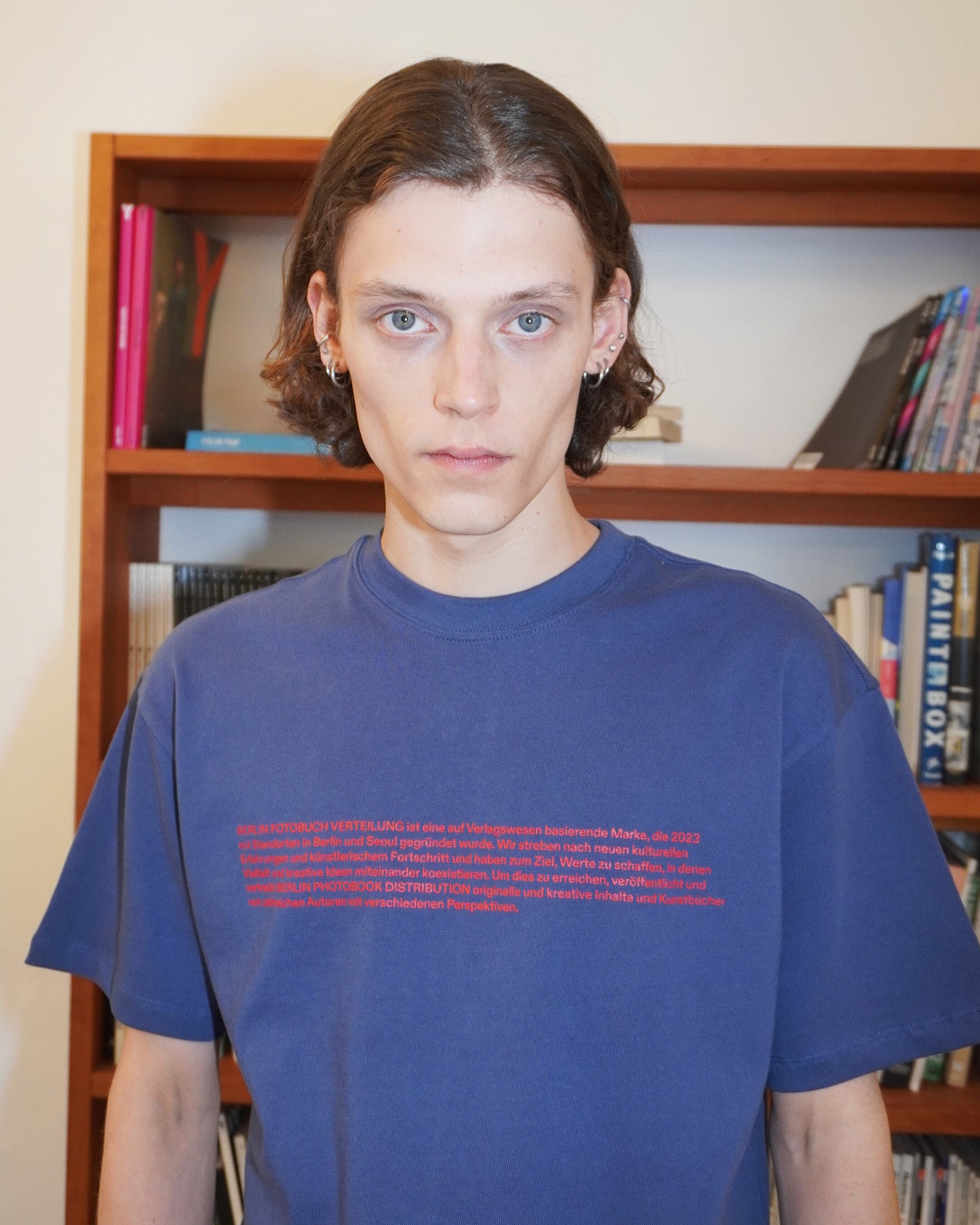 Overview Tee (Slate blue)