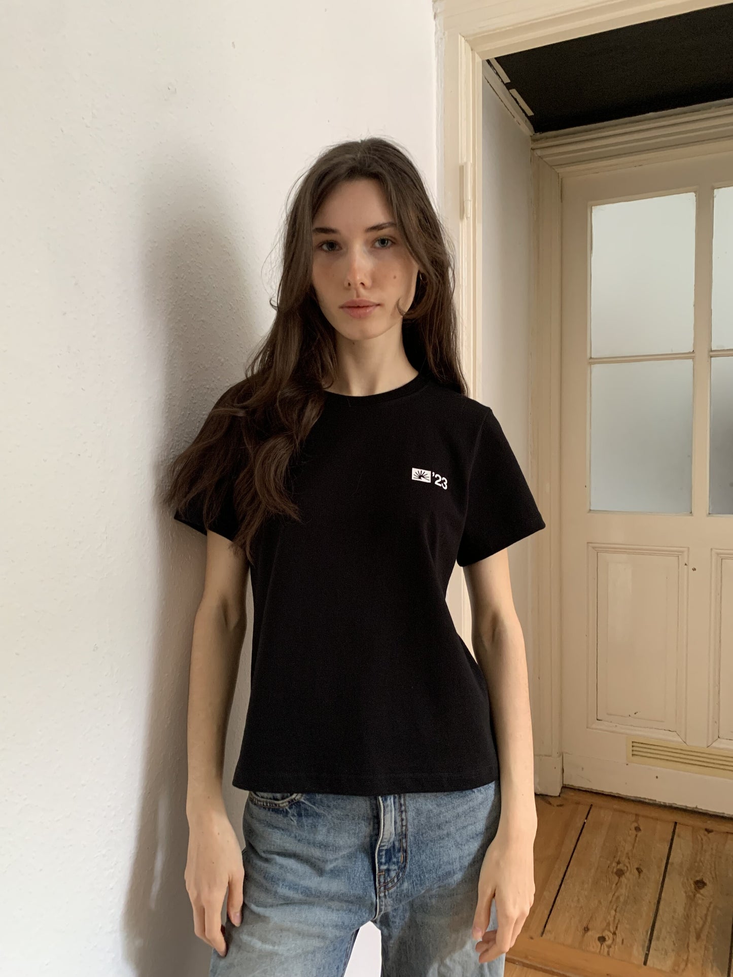 (W) 002 Overview Tee (Black)