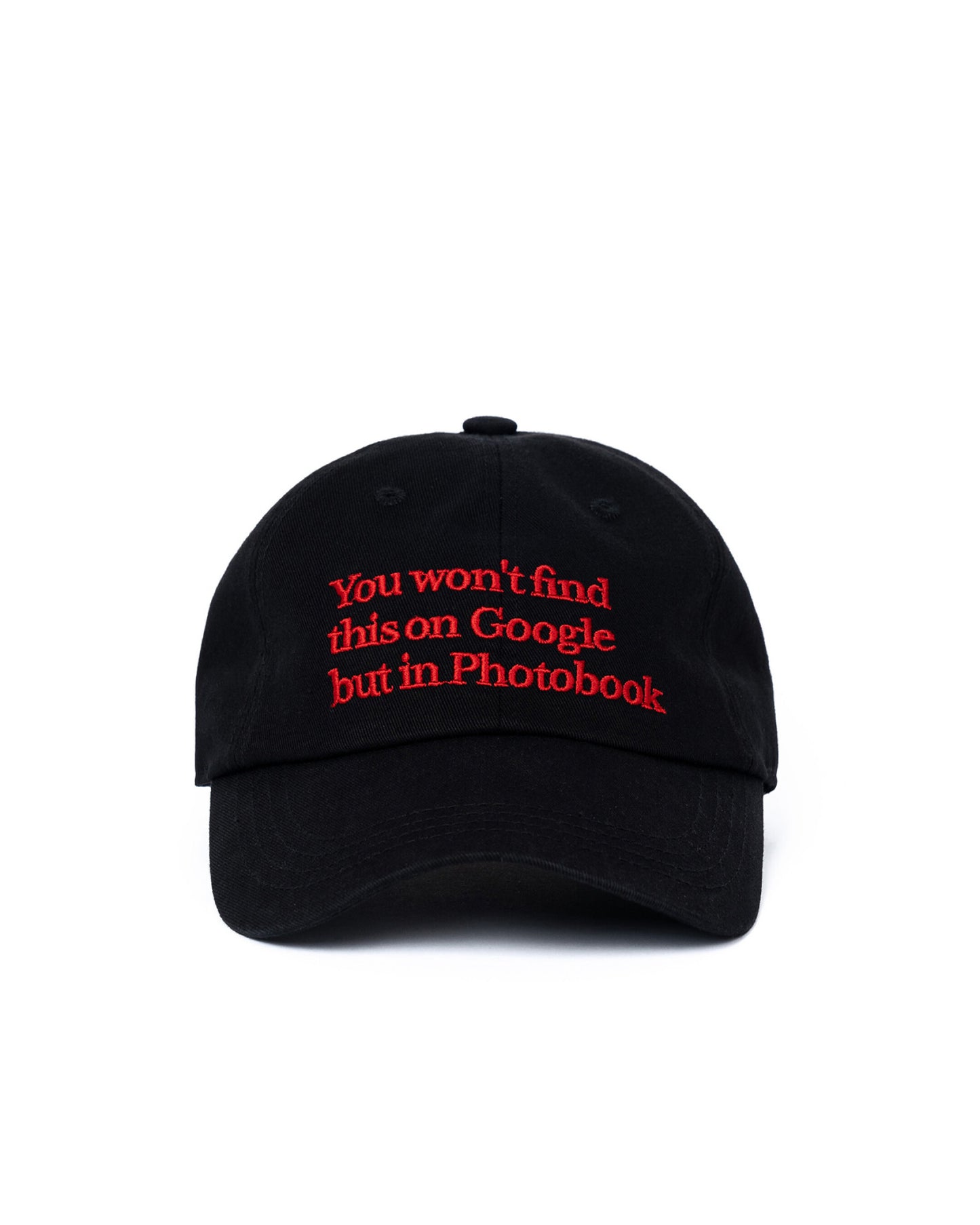Slogan Cap (Black)