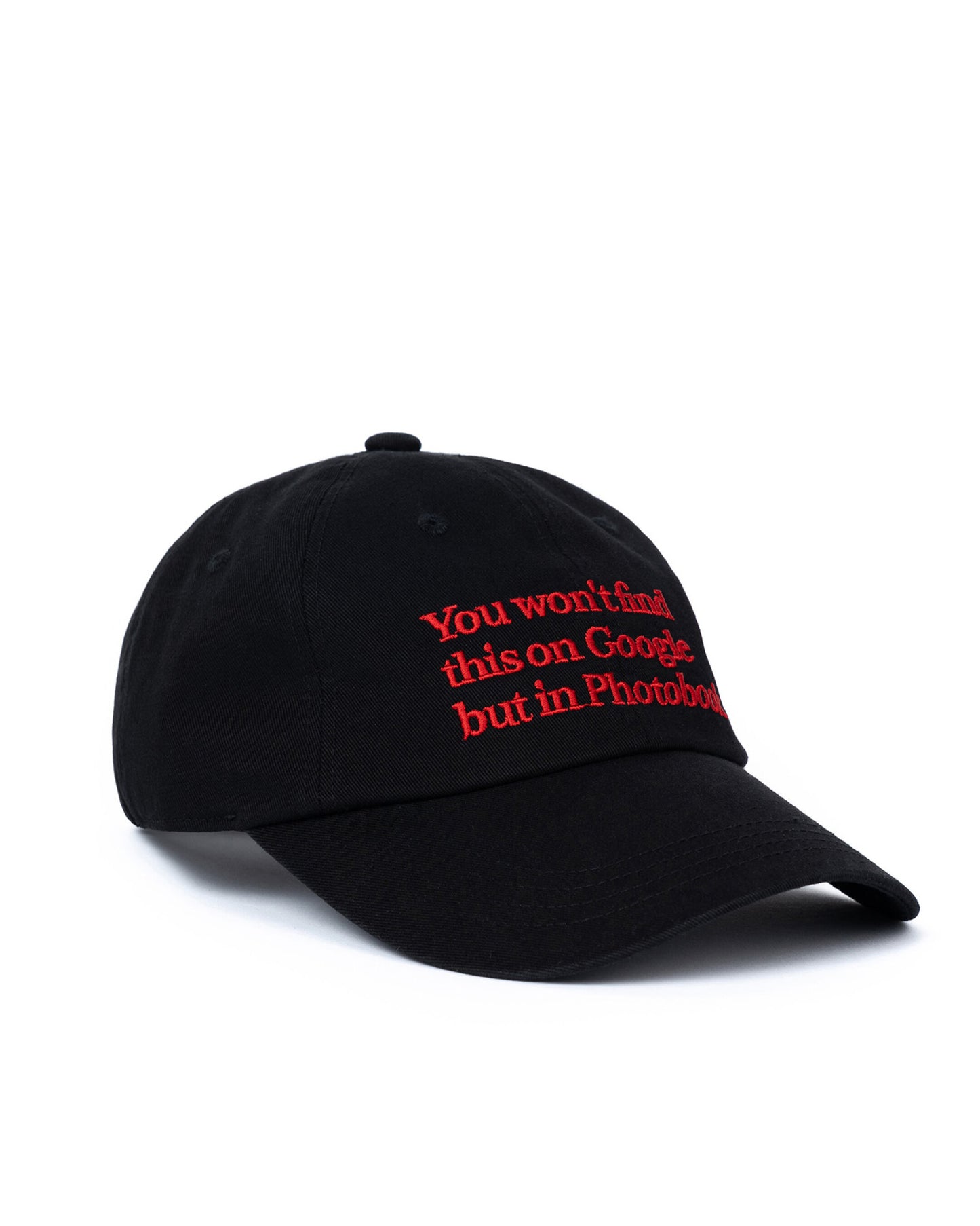Slogan Cap (Black)