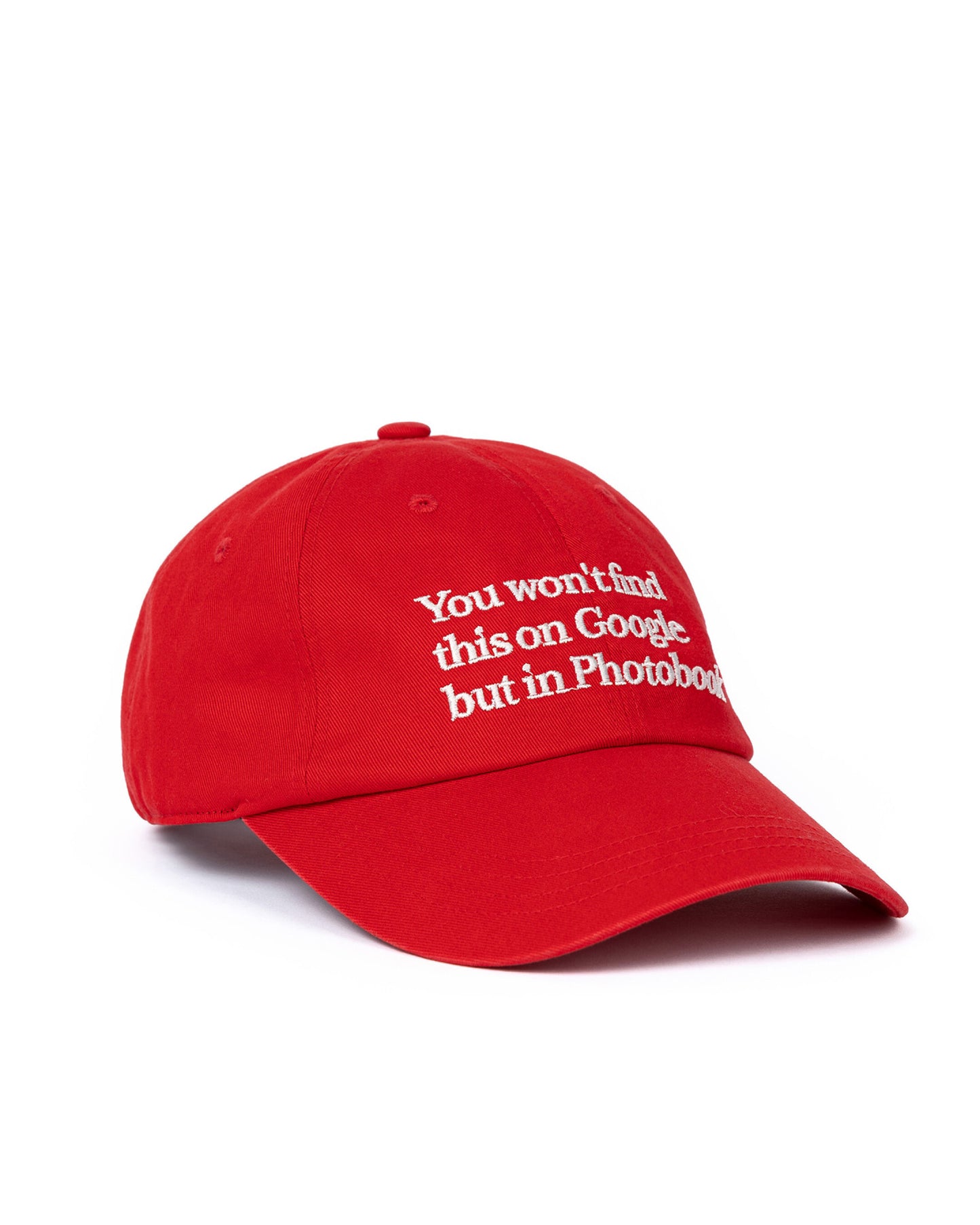 Slogan Cap (Red)
