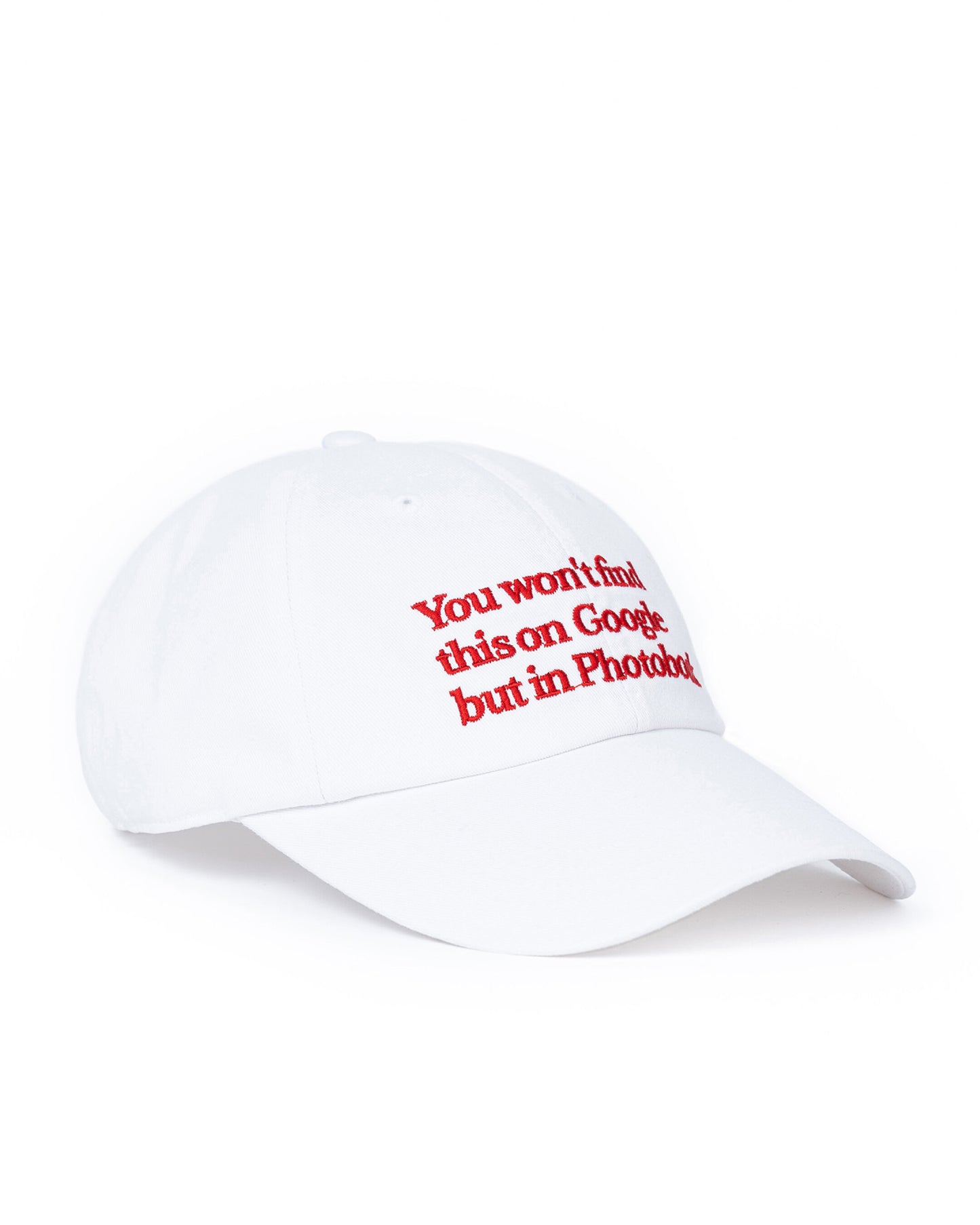 Slogan Cap (White)
